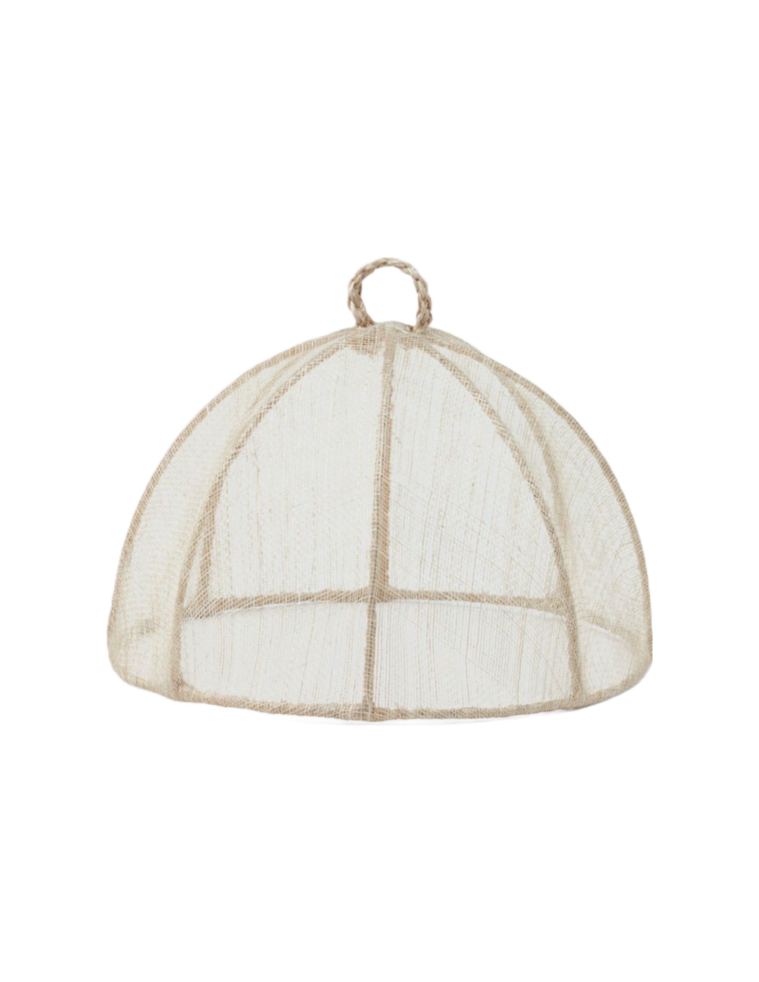 Rachel Abaca Round Food Cover - Salad Plate
