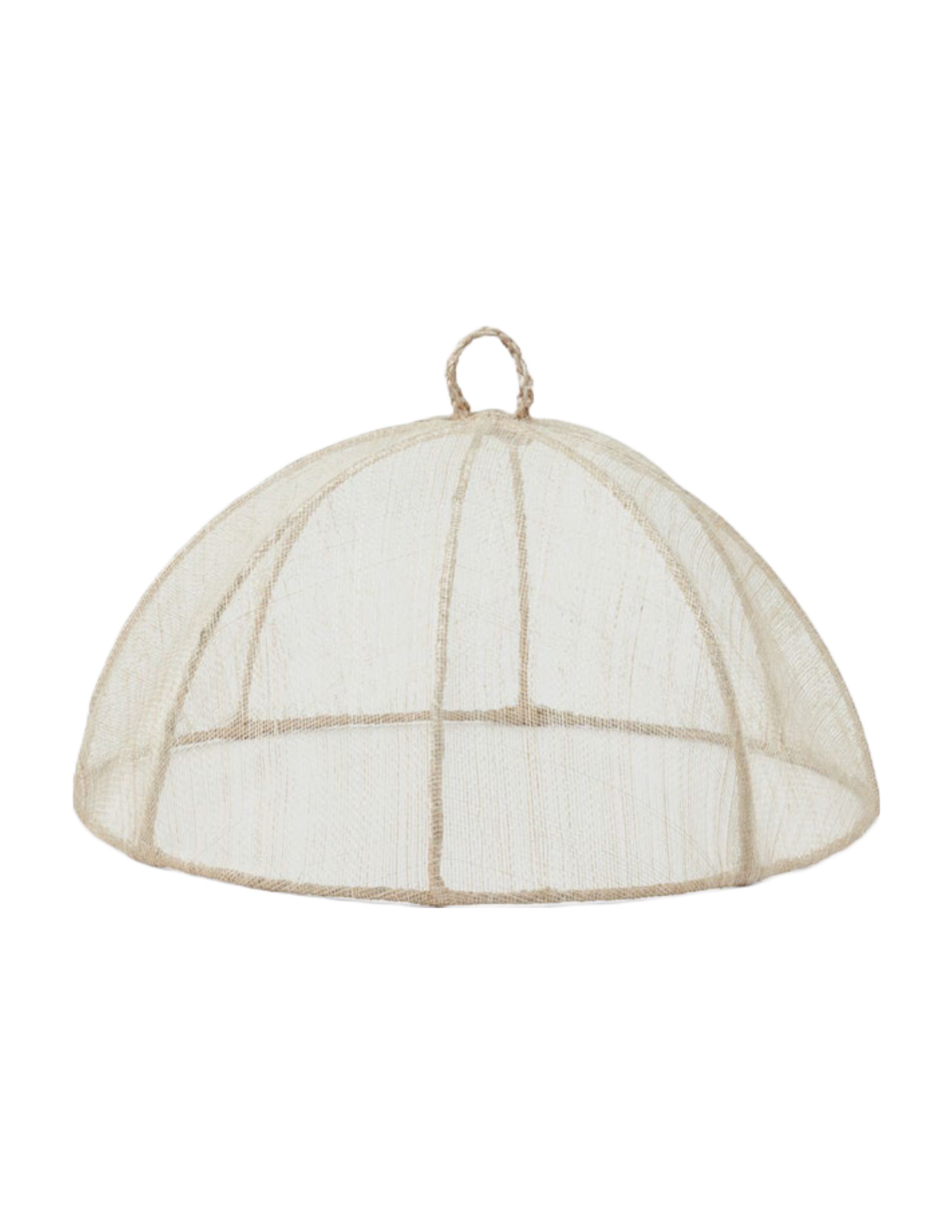 Rachel Abaca Round Food Cover - Dinner Plate