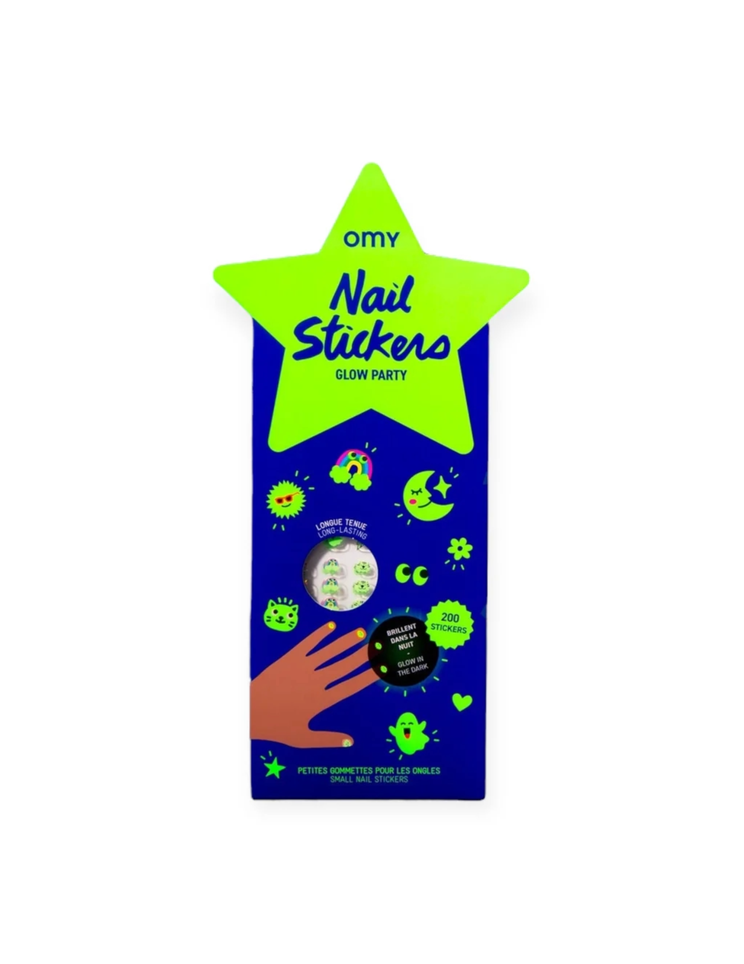 Nail stickers - Glow Party