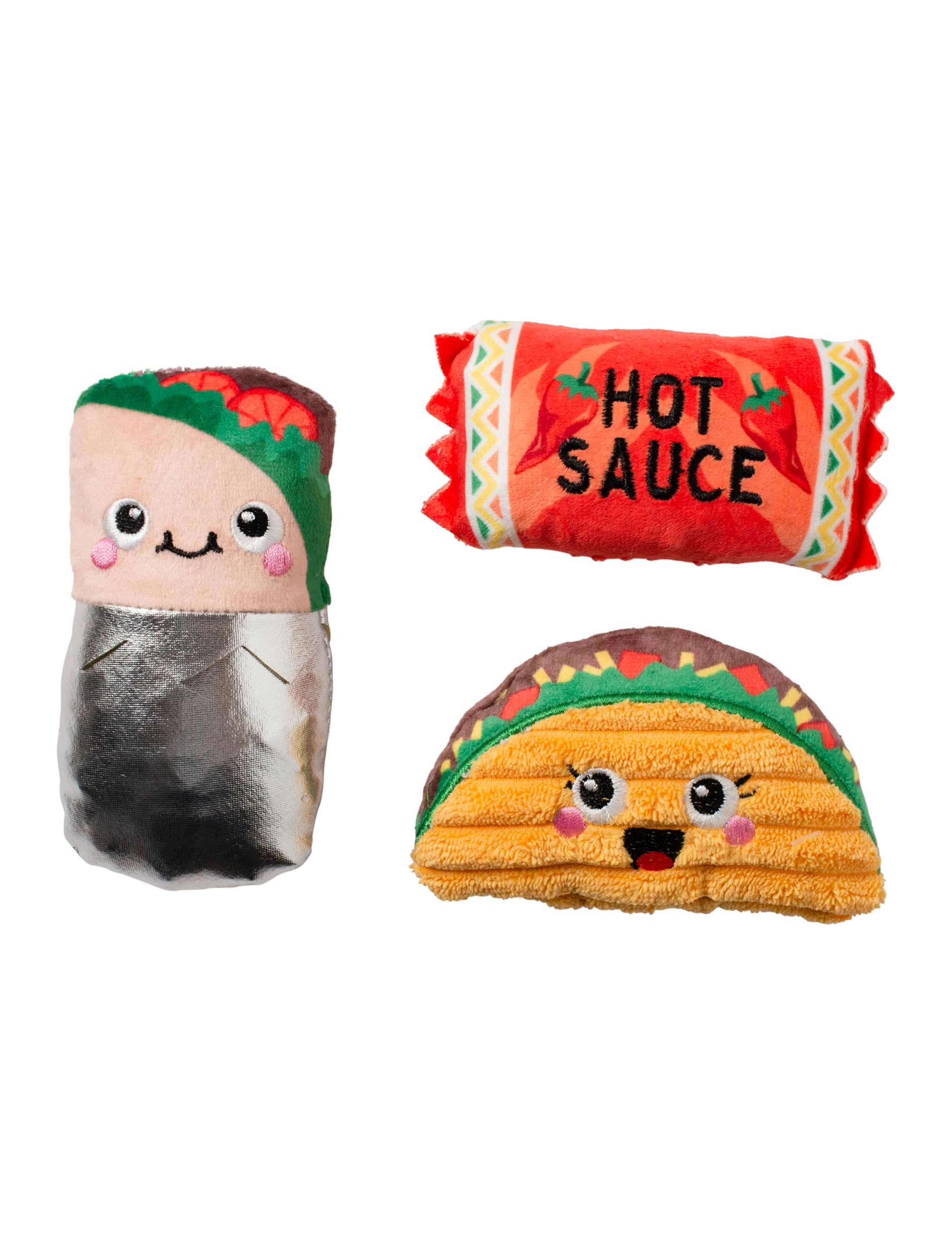 3 Piece Small Dog Toy Set - I Got the Hot for You