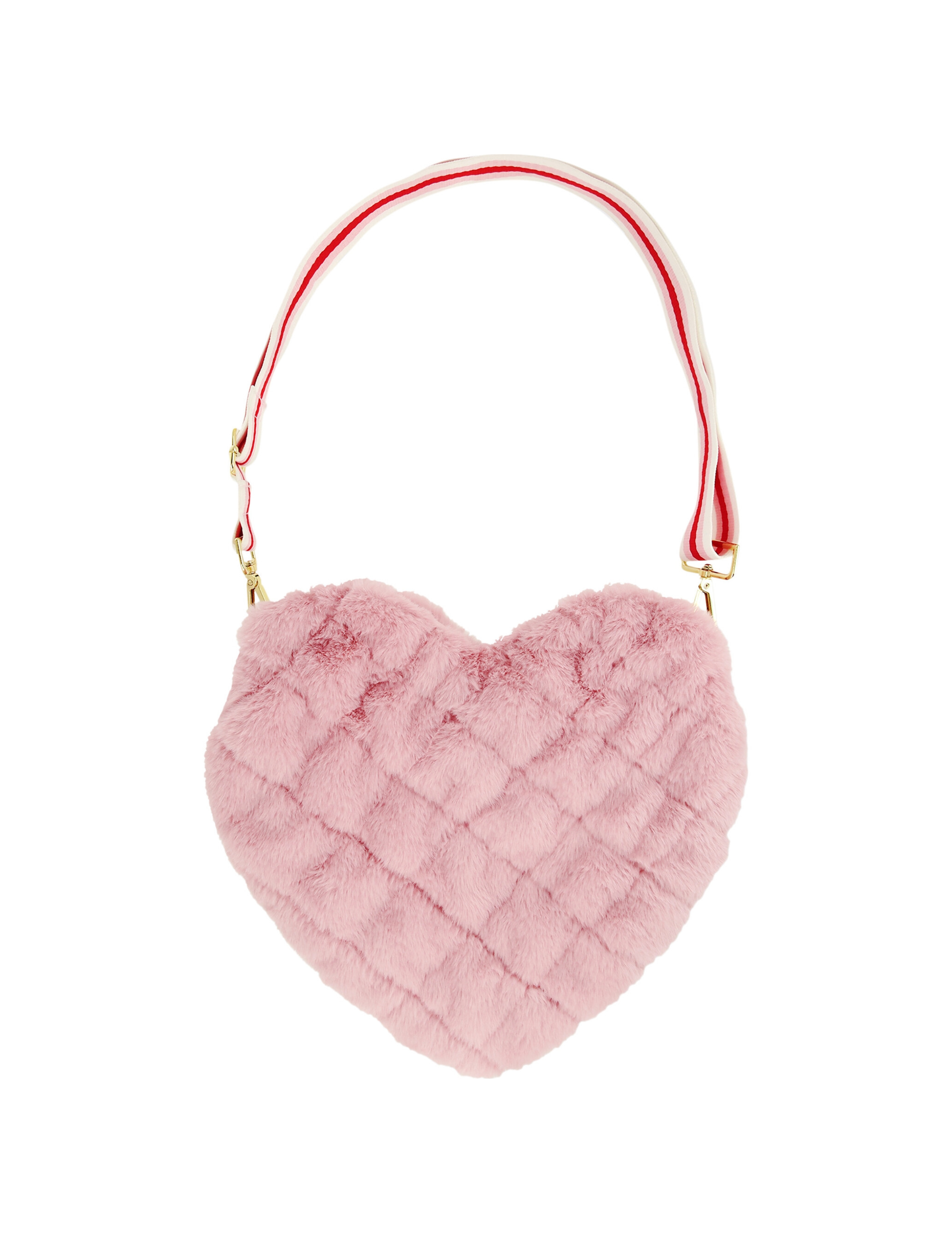 Plush Heart Bag