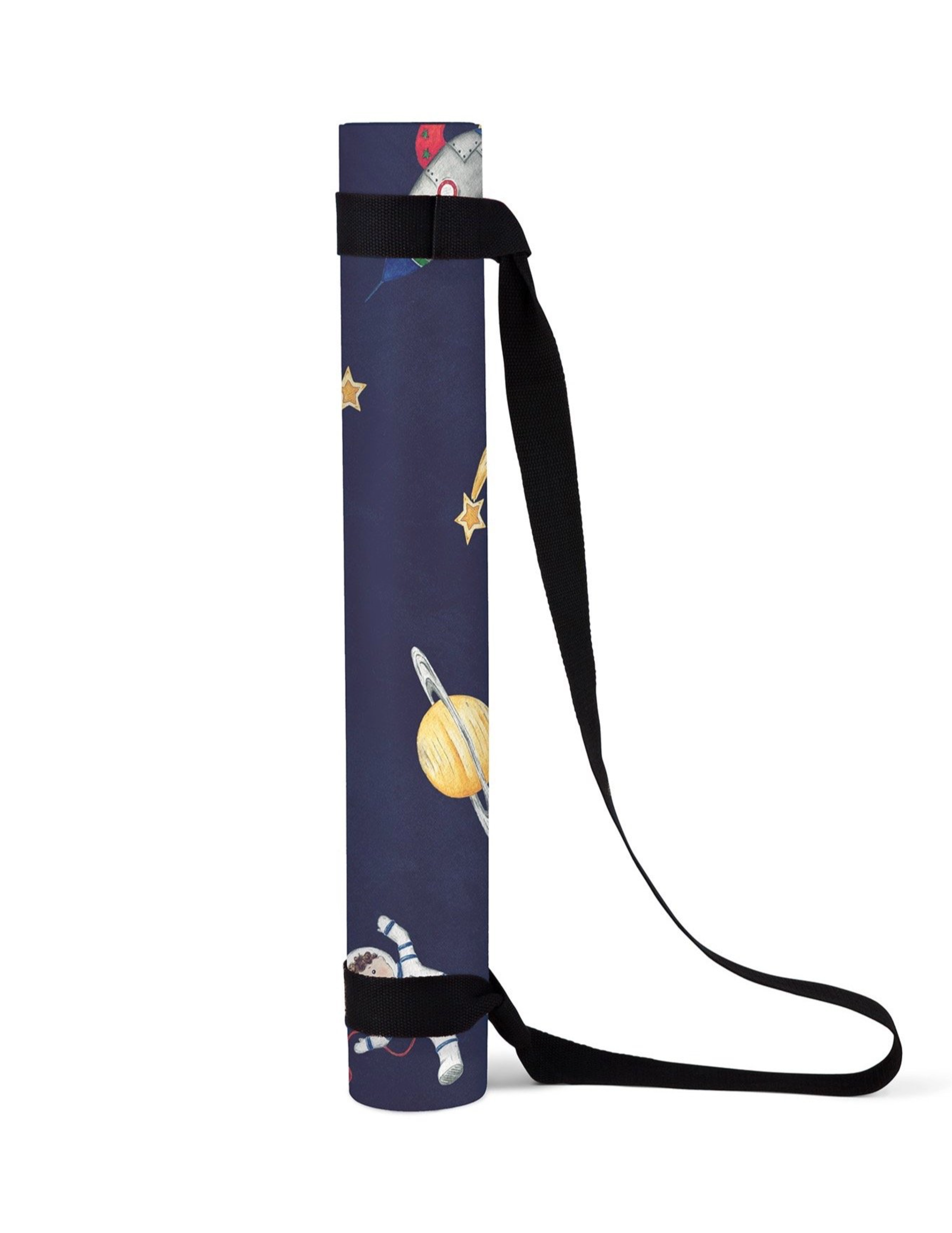 Printed Kids Yoga Mats - Space Print