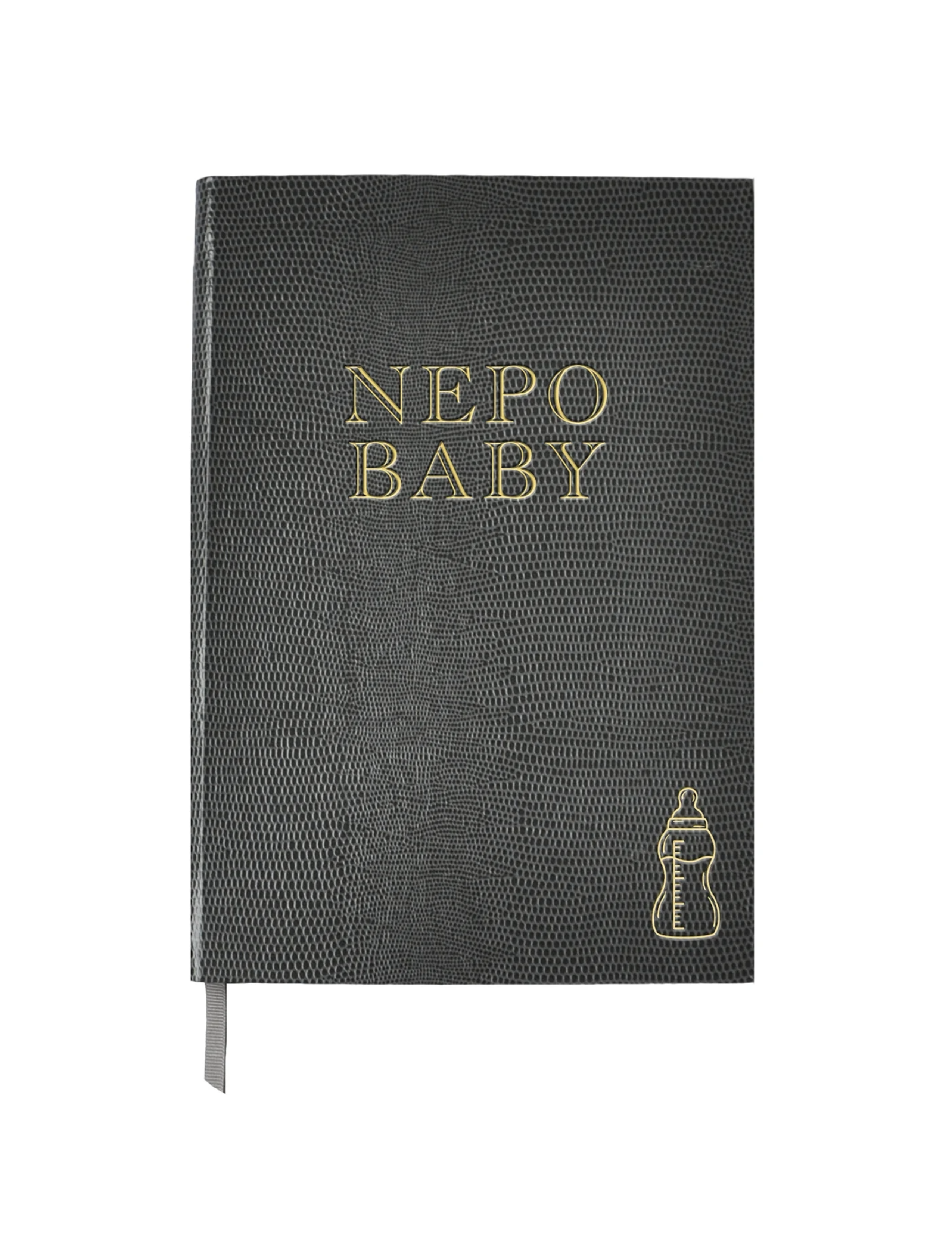 Nepo Baby Grey Notebook