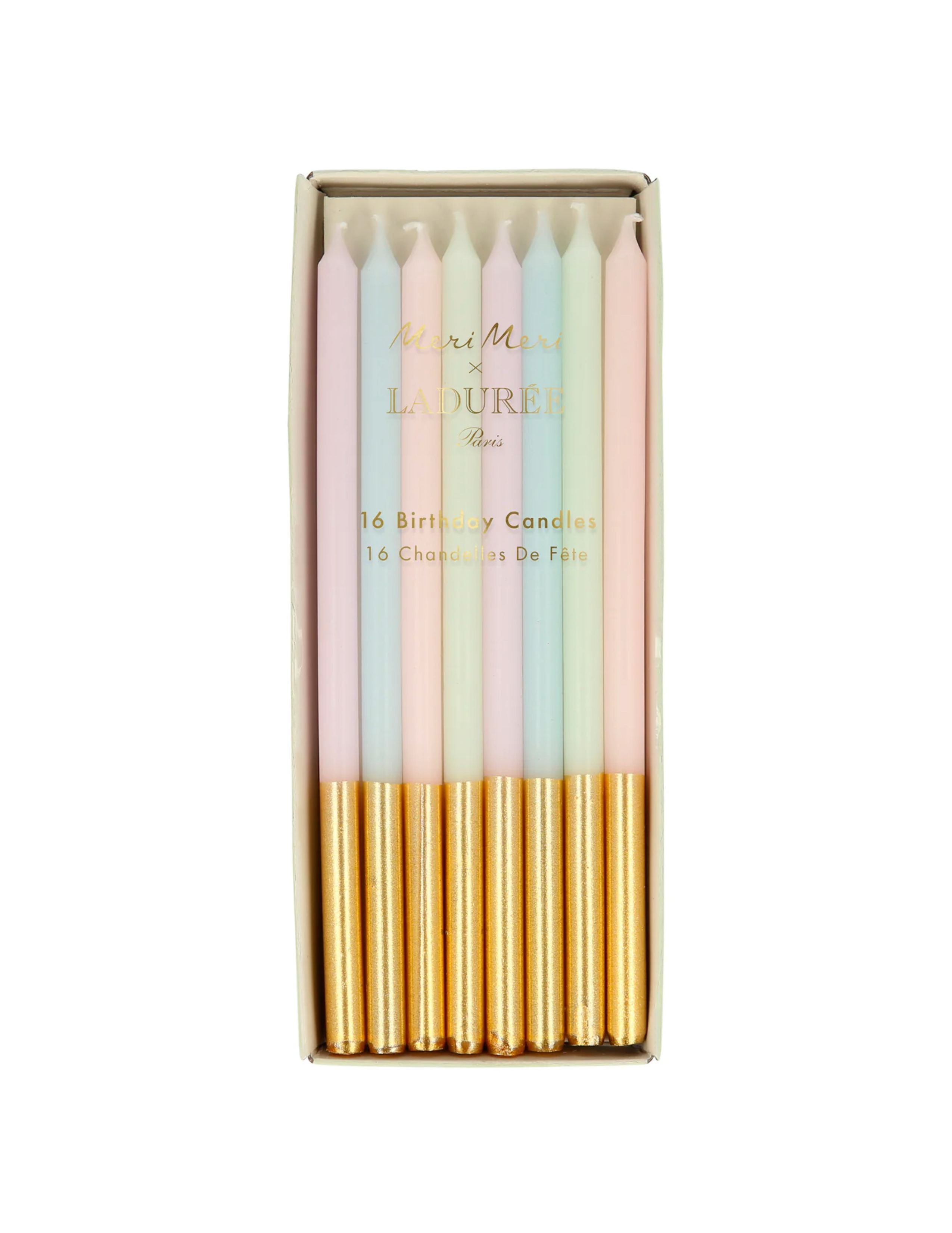 Ladurée Paris Gold Dipped Candles