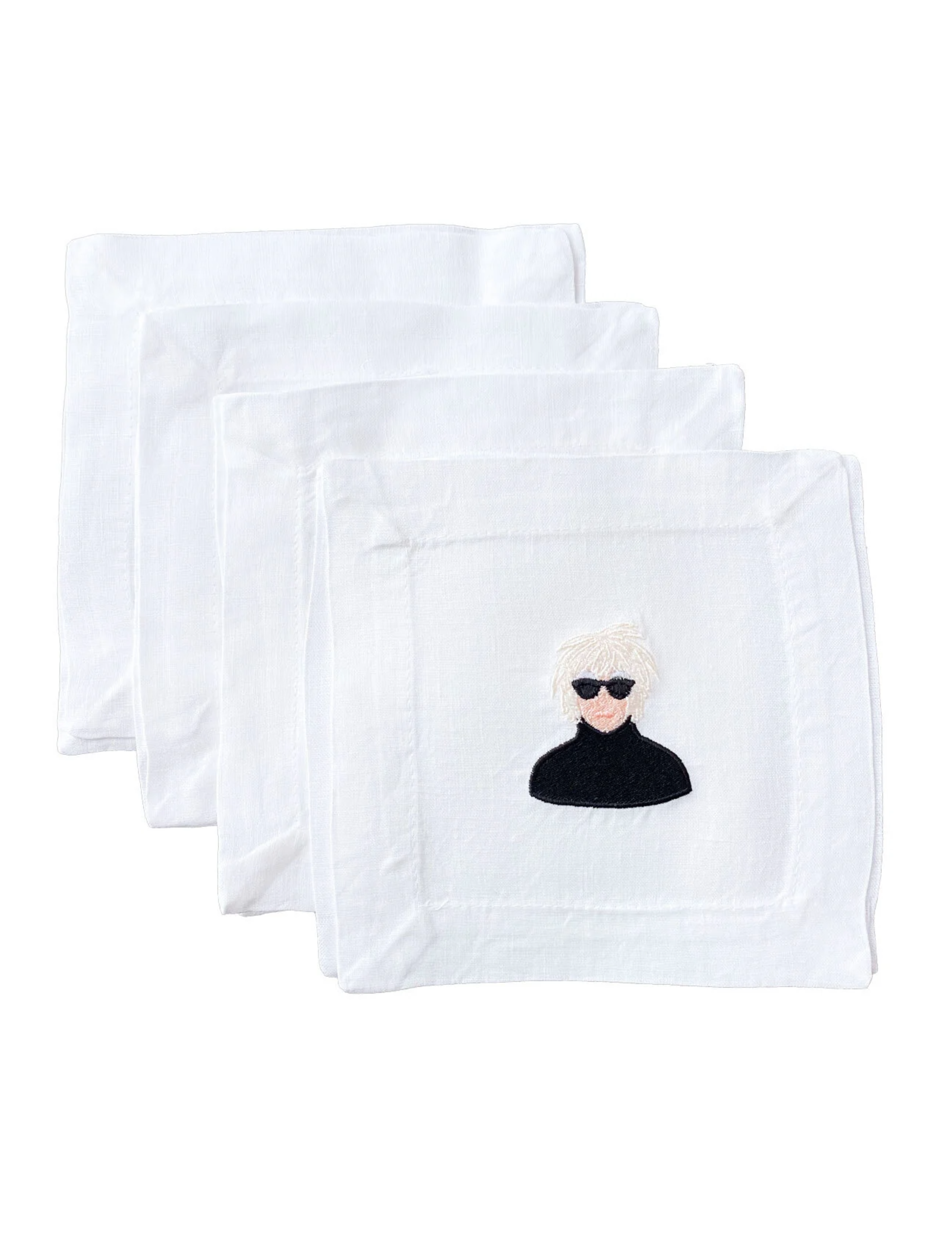 Cocktail Napkins Set of 4 - Andy