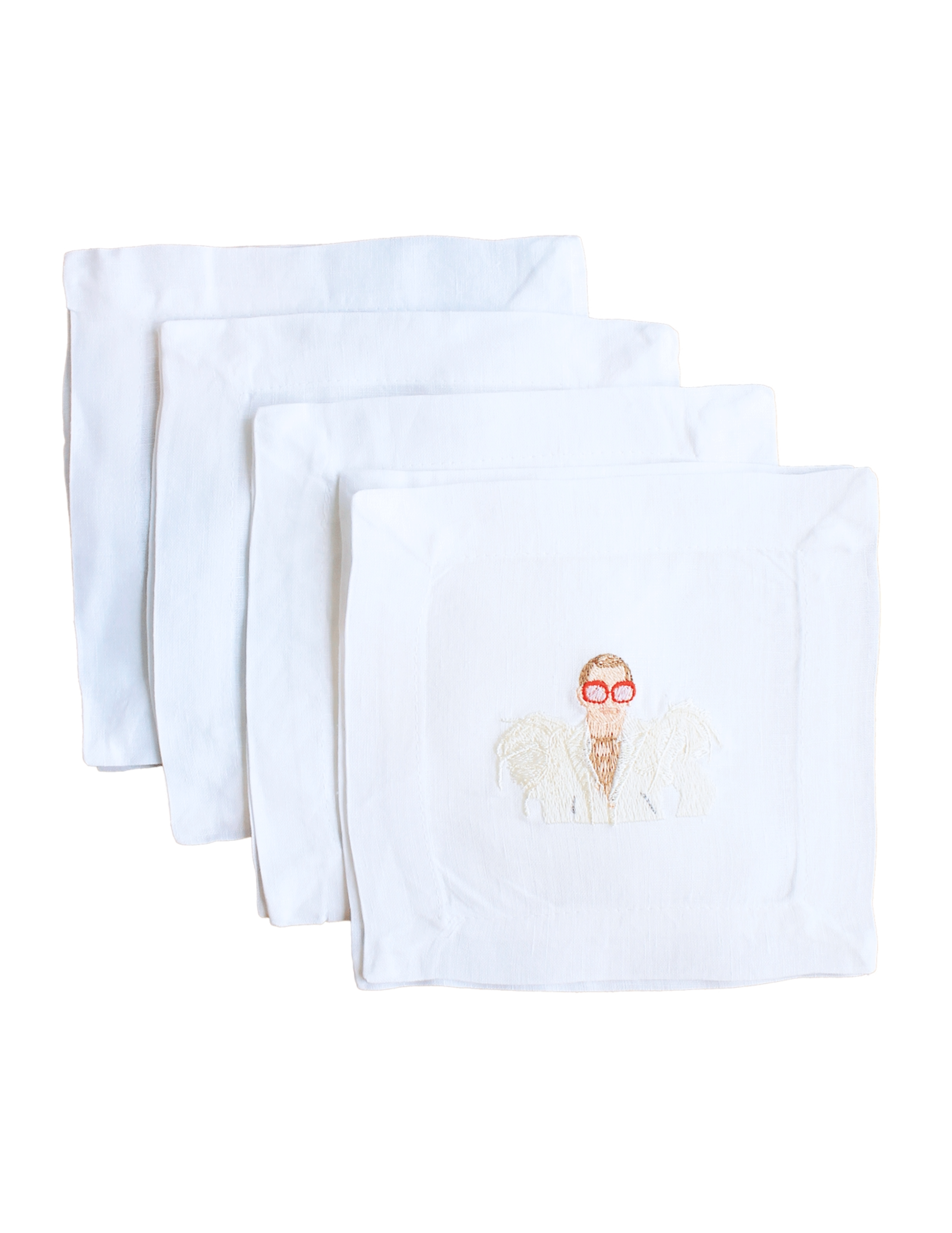 Cocktail Napkins Set of 4 - Elton