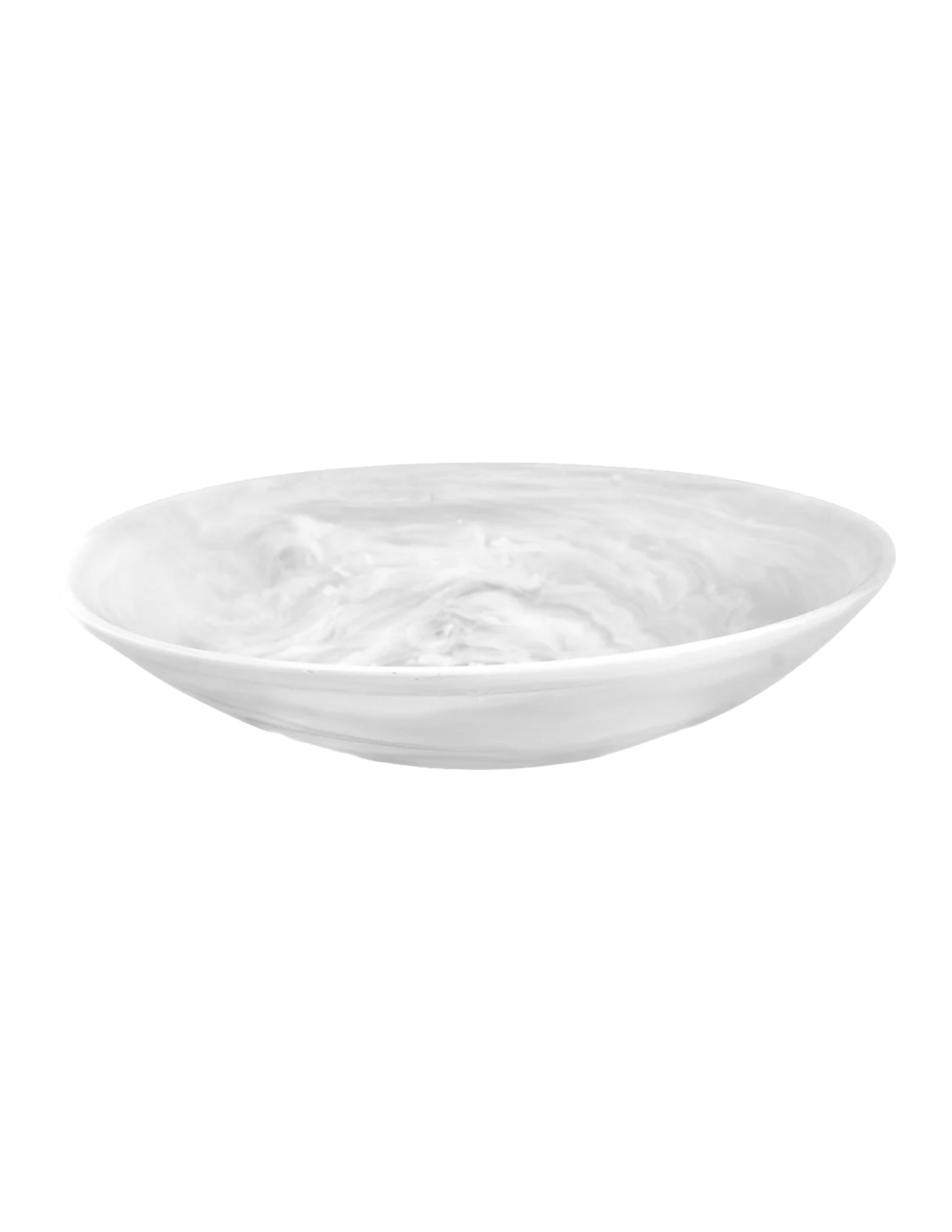 Large Everyday Bowl - White Swirl
