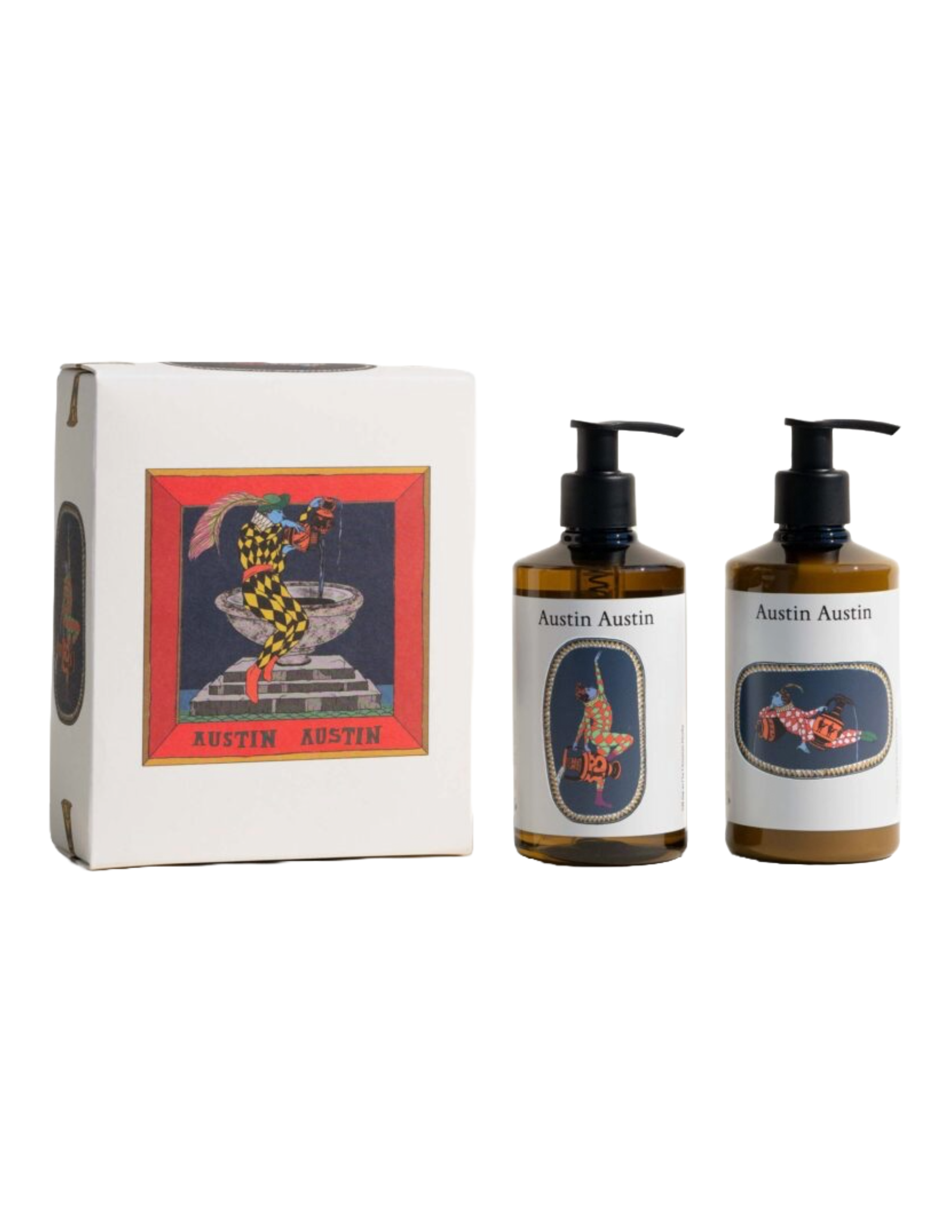 'Silk Imp' Limited Edition Boxed Set: Palmarosa & Vetiver Hand Soap + Hand Cream
