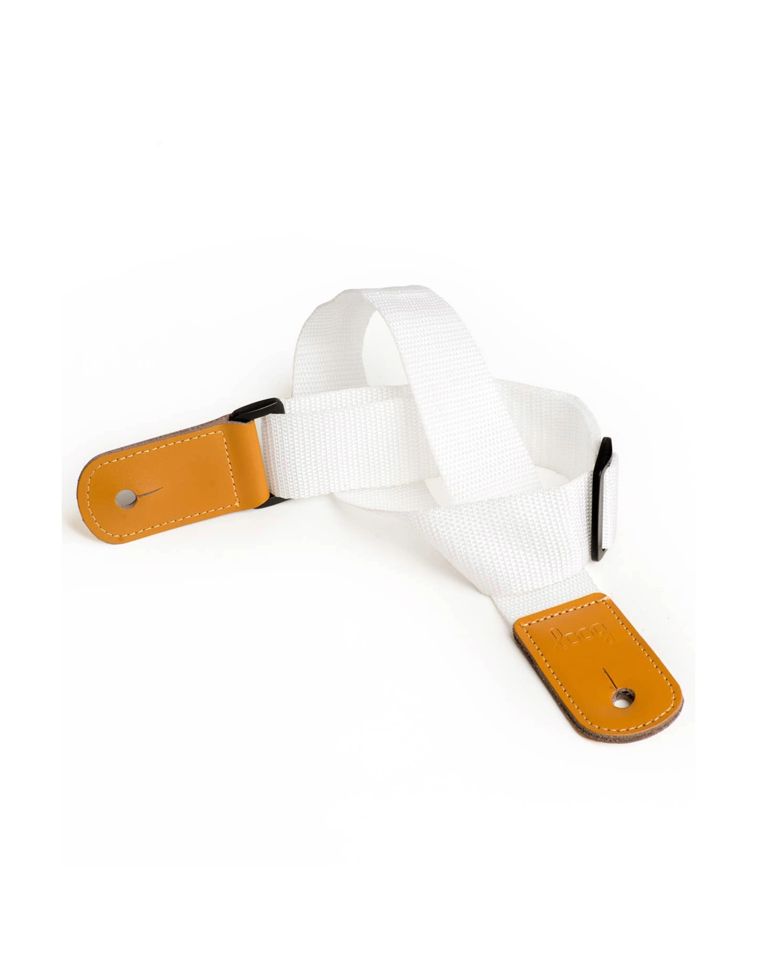 White Guitar Strap