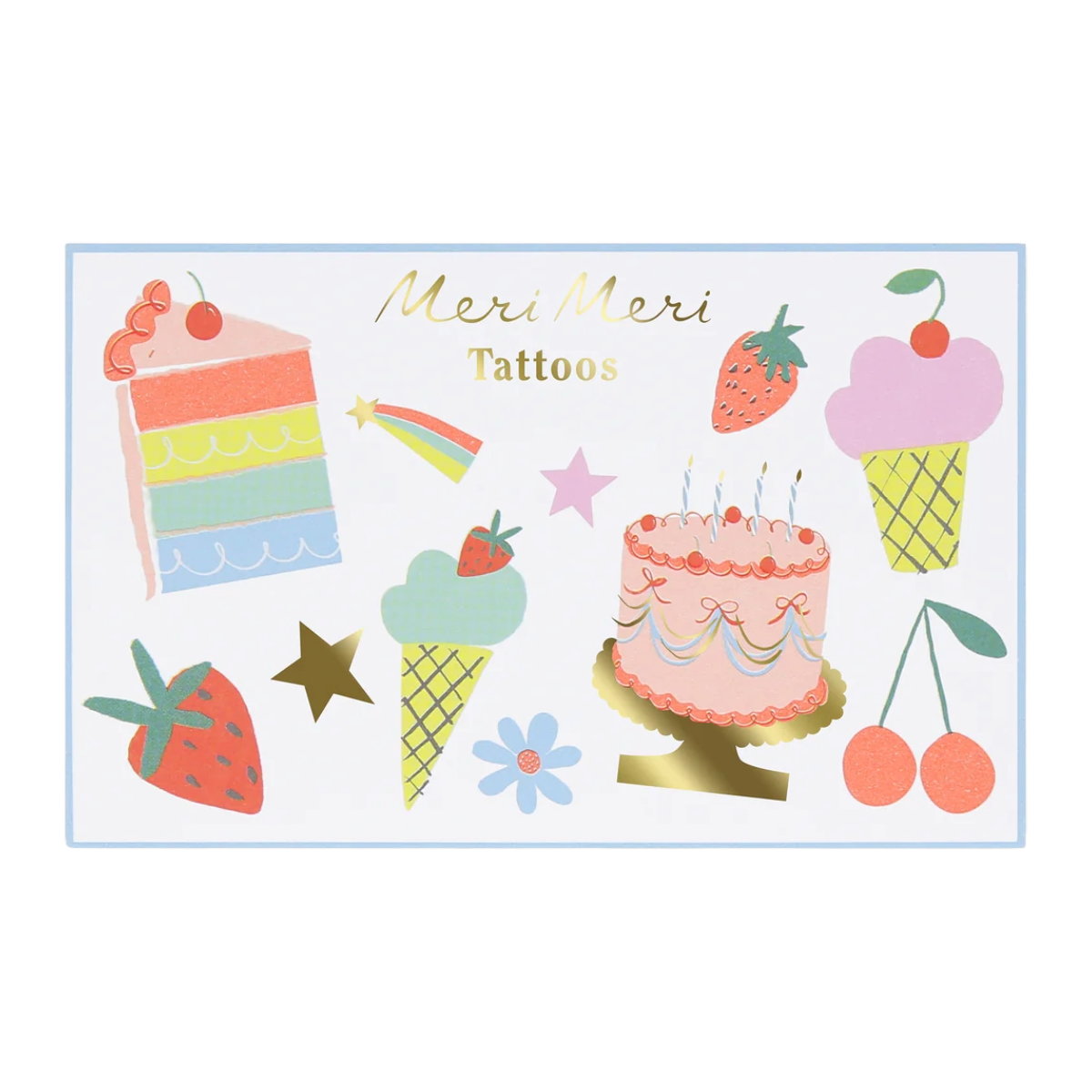 Birthday Temporary Tattoos