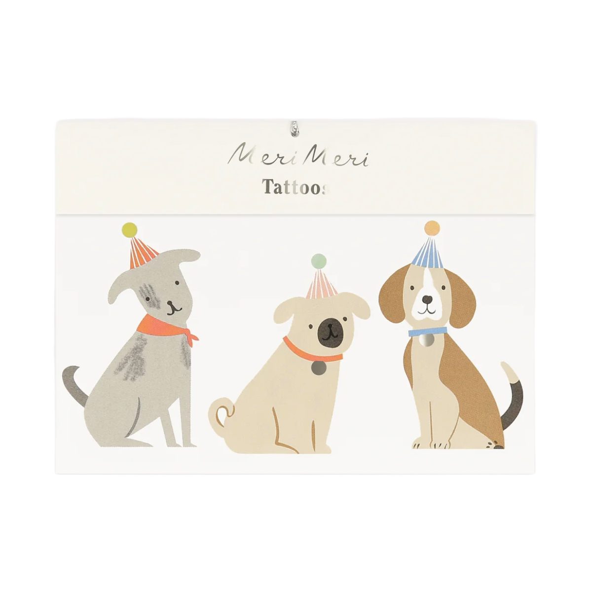 Puppy Small Temporary Tattoos