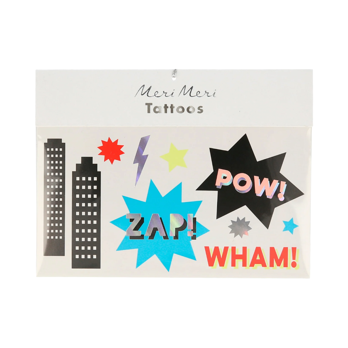 Superhero Large Temporary Tattoos
