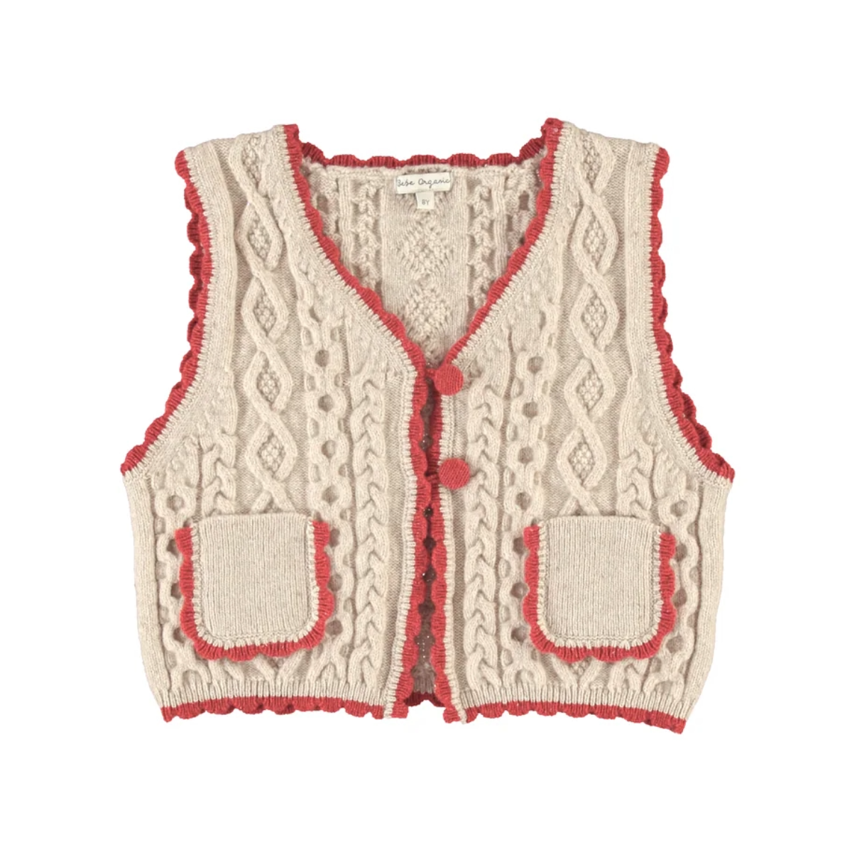 Sienna Vest - Natural