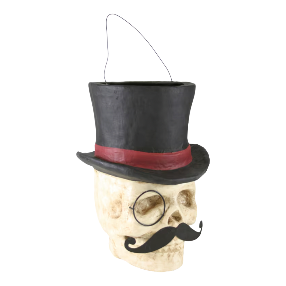 Top Hat Skull Candy Bucket