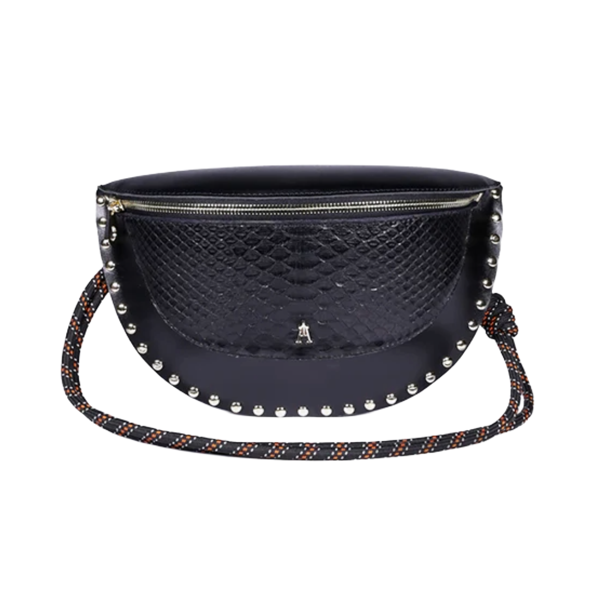 Smile Belt Bag - Python Noir