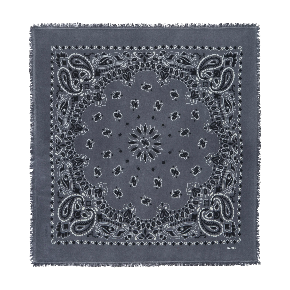 Hachiko Bico Cashmere Bandana Scarf - Flanelle