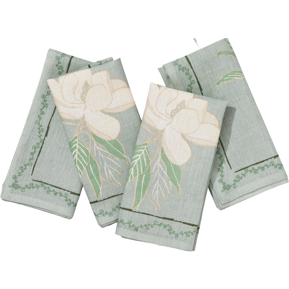Magnolia Napkin Set/4 - Herb