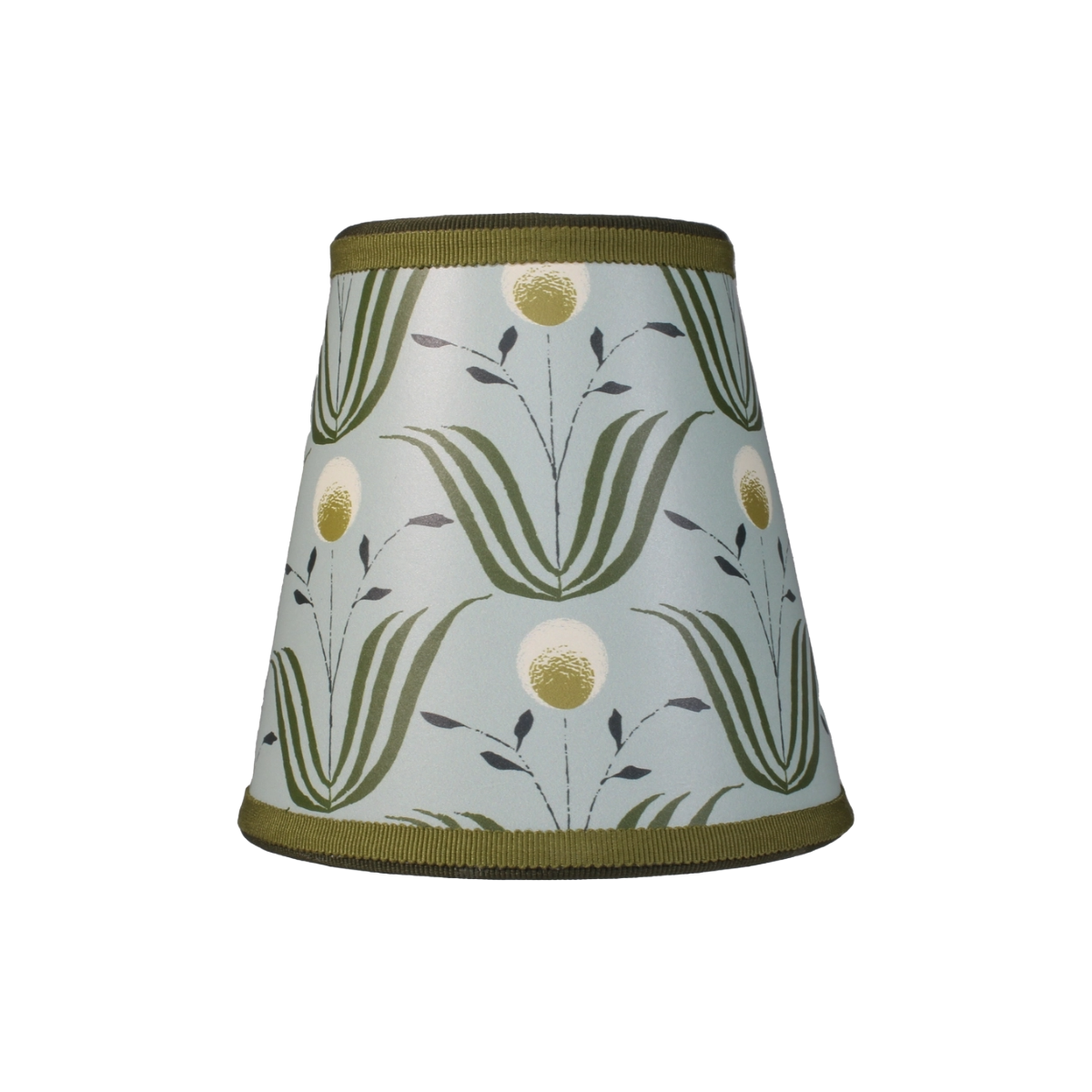 Poldina Pro Spring Bloom Wallpaper Shade Cover - Ash Blue