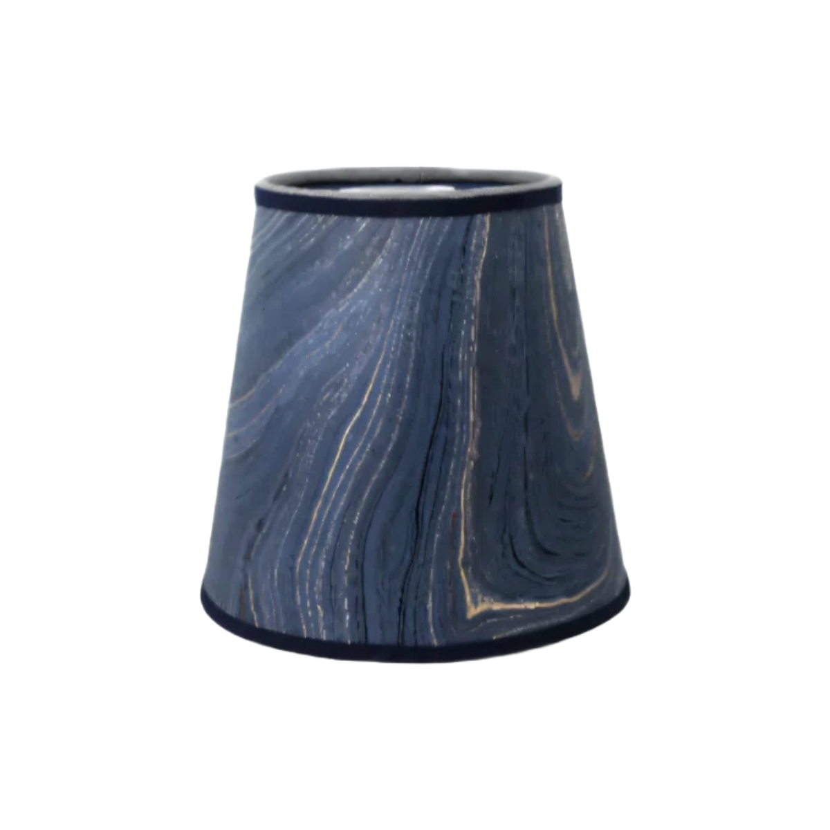 Poldina Pro Marbleized Paper Shade Cover - Sapphire