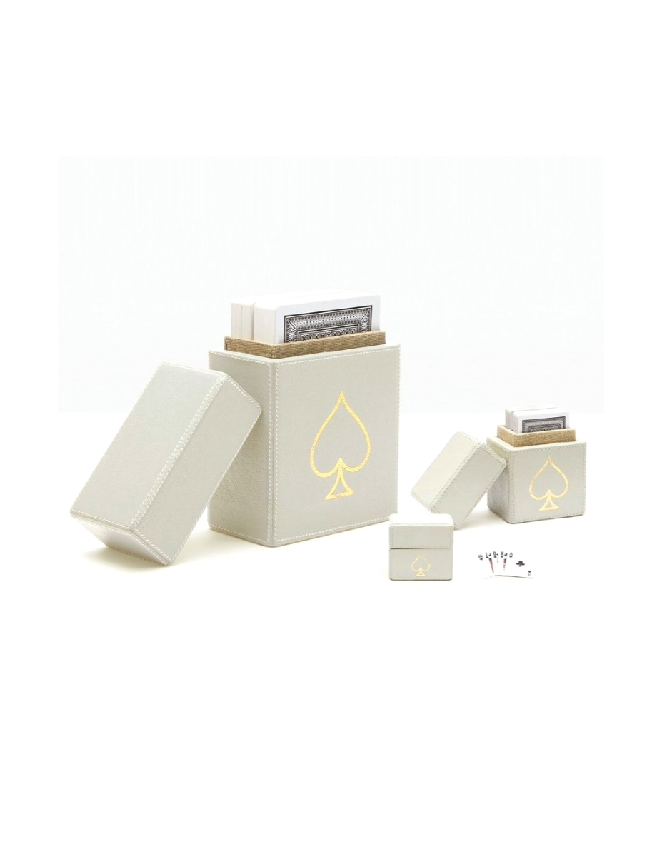 Aira Miniature Card Box - Light Gray