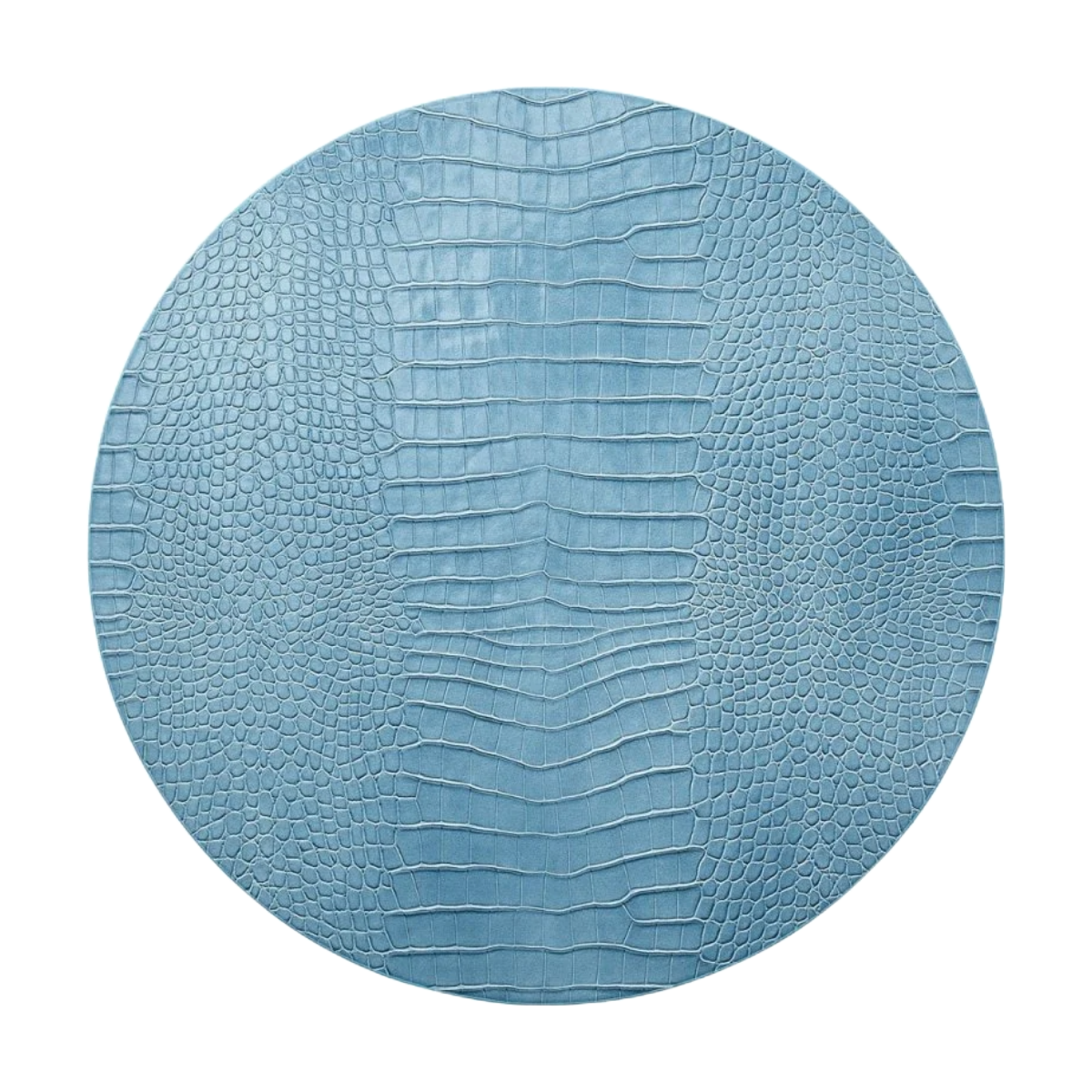 Croco Placemat Set/4 - Glacier Blue