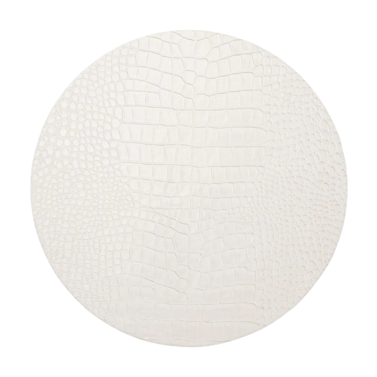 Croco Placemat Set/4 - White