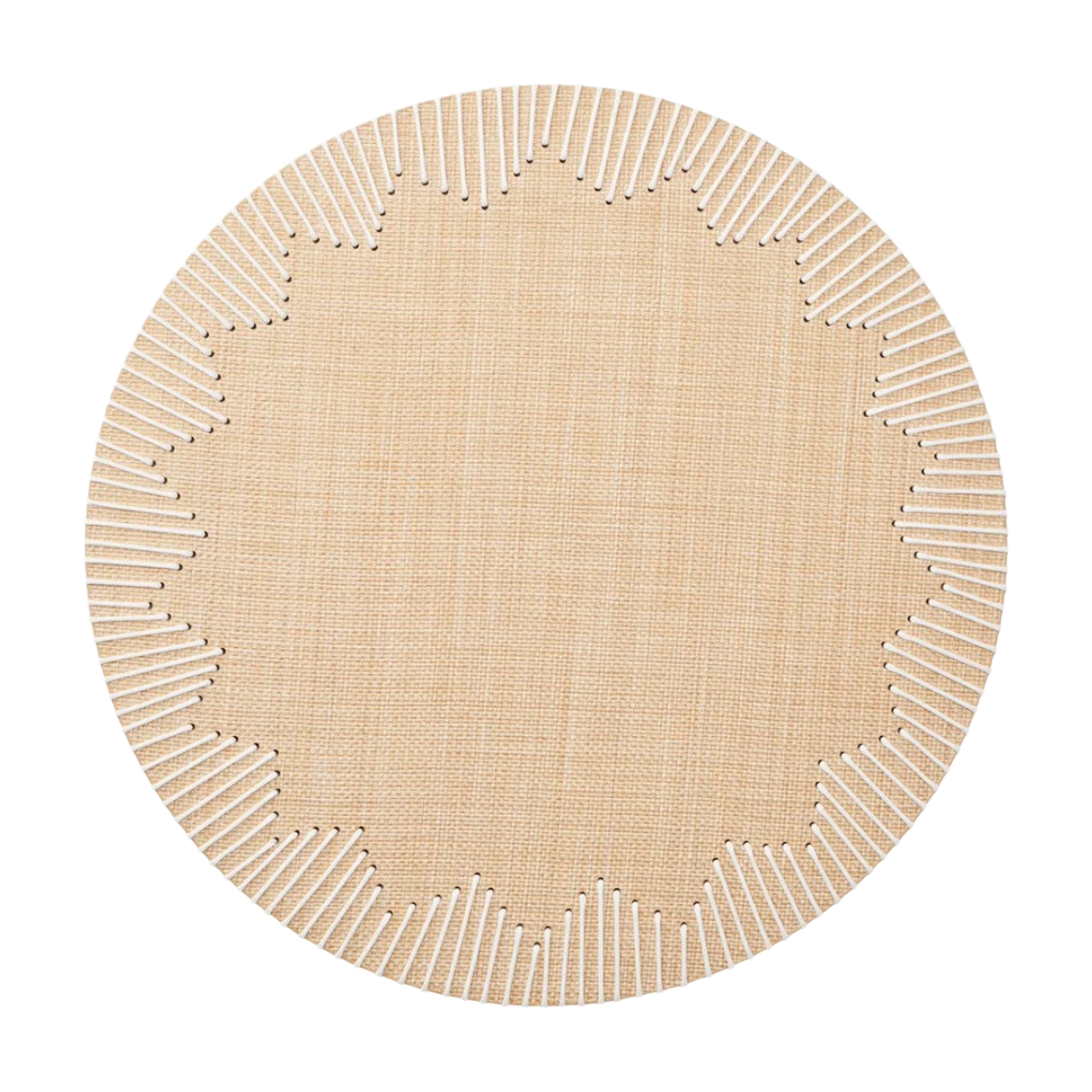 Dream Weaver Placemat Set/4 - Natural & White