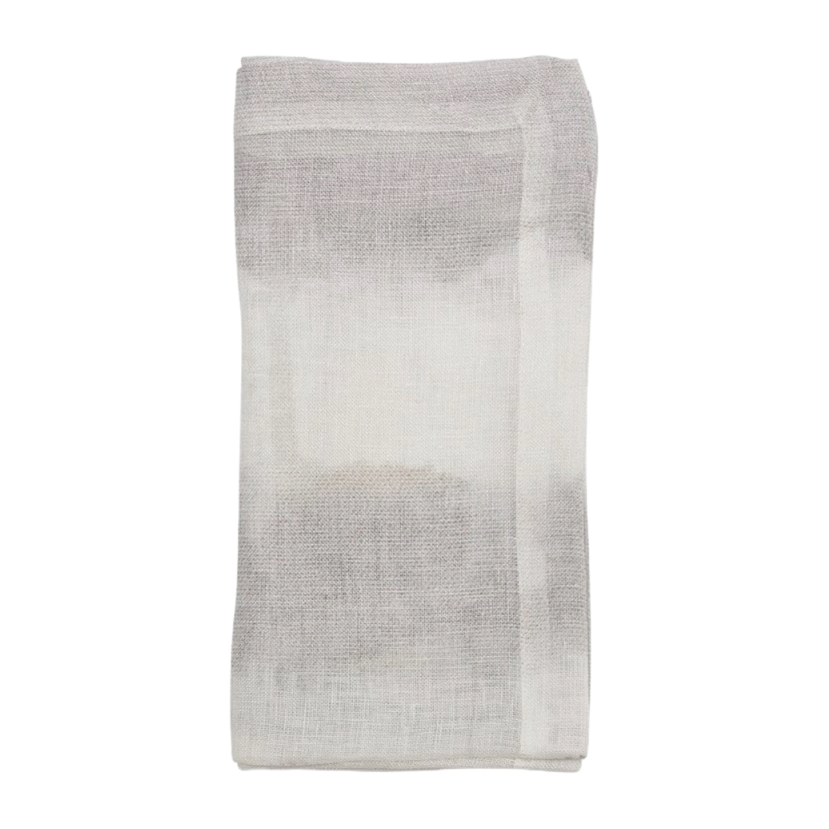 Watercolor Stripe Napkin Set/4 - Gray