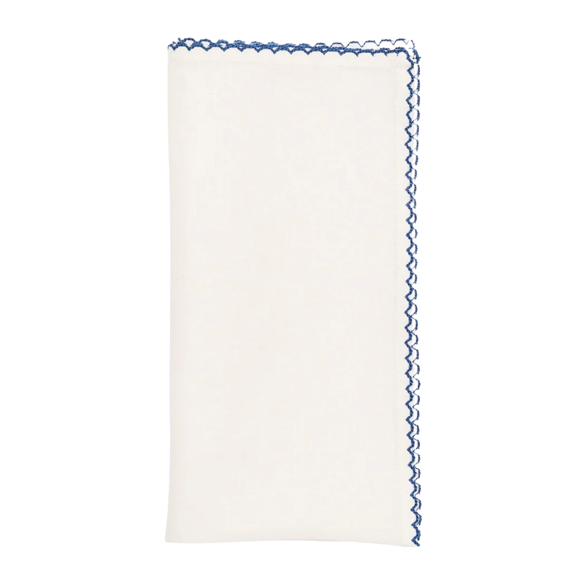 Casbah Napkin Set/4 - White & Blue