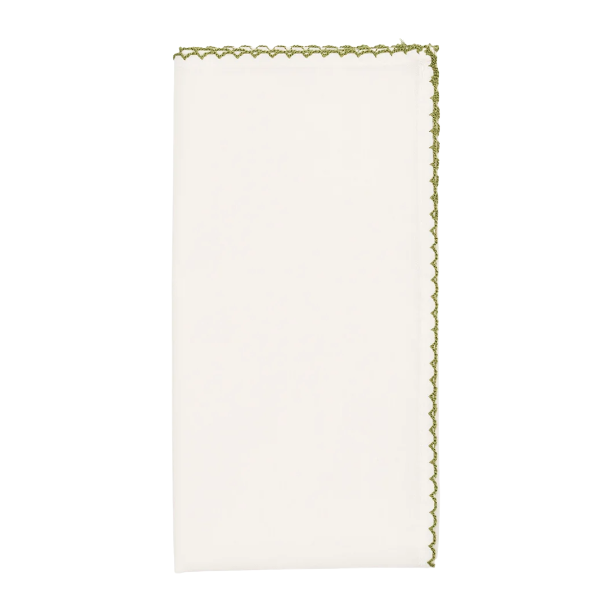 Casbah Napkin Set/4 - White & Green