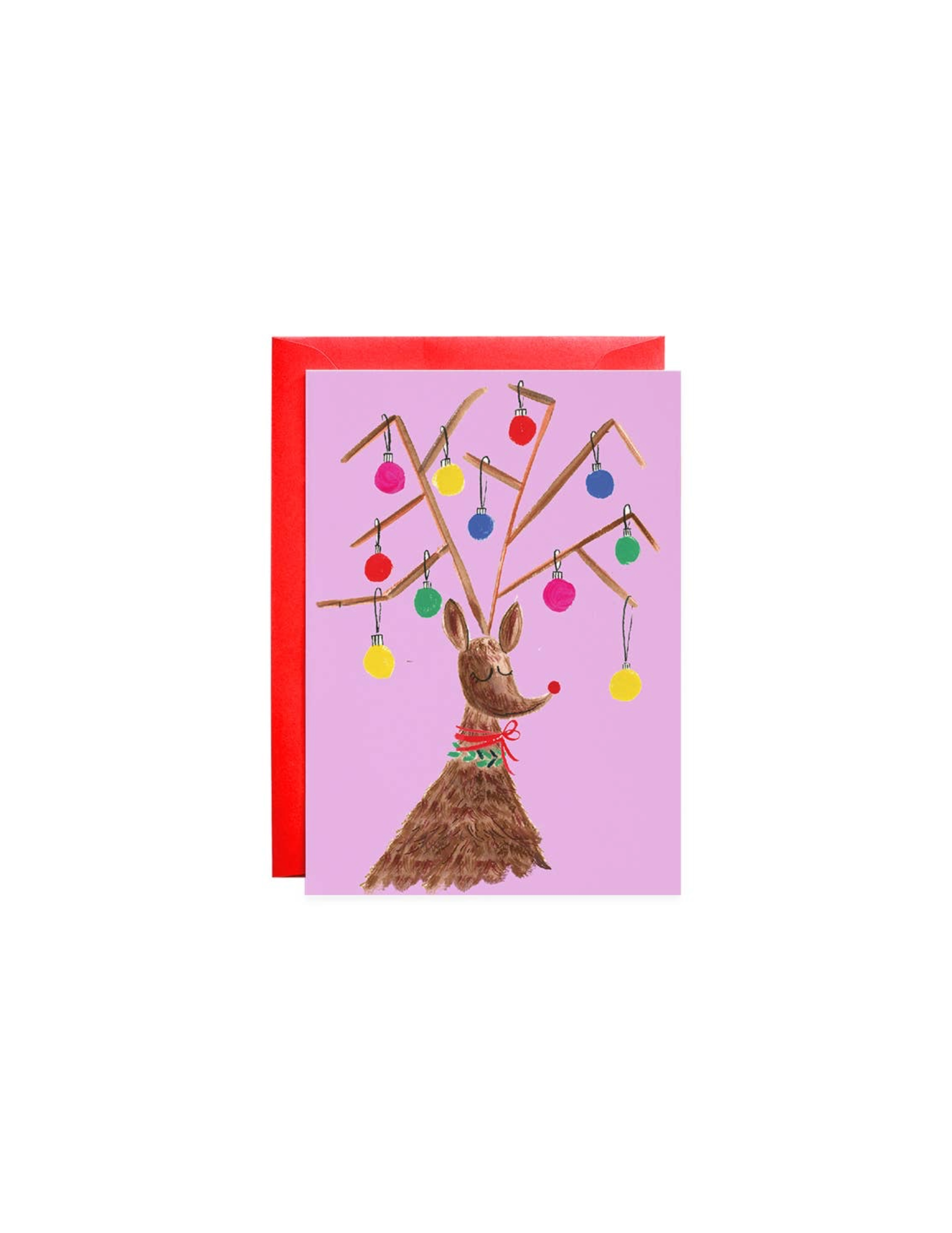 Blitzen's Ornaments Petite Card