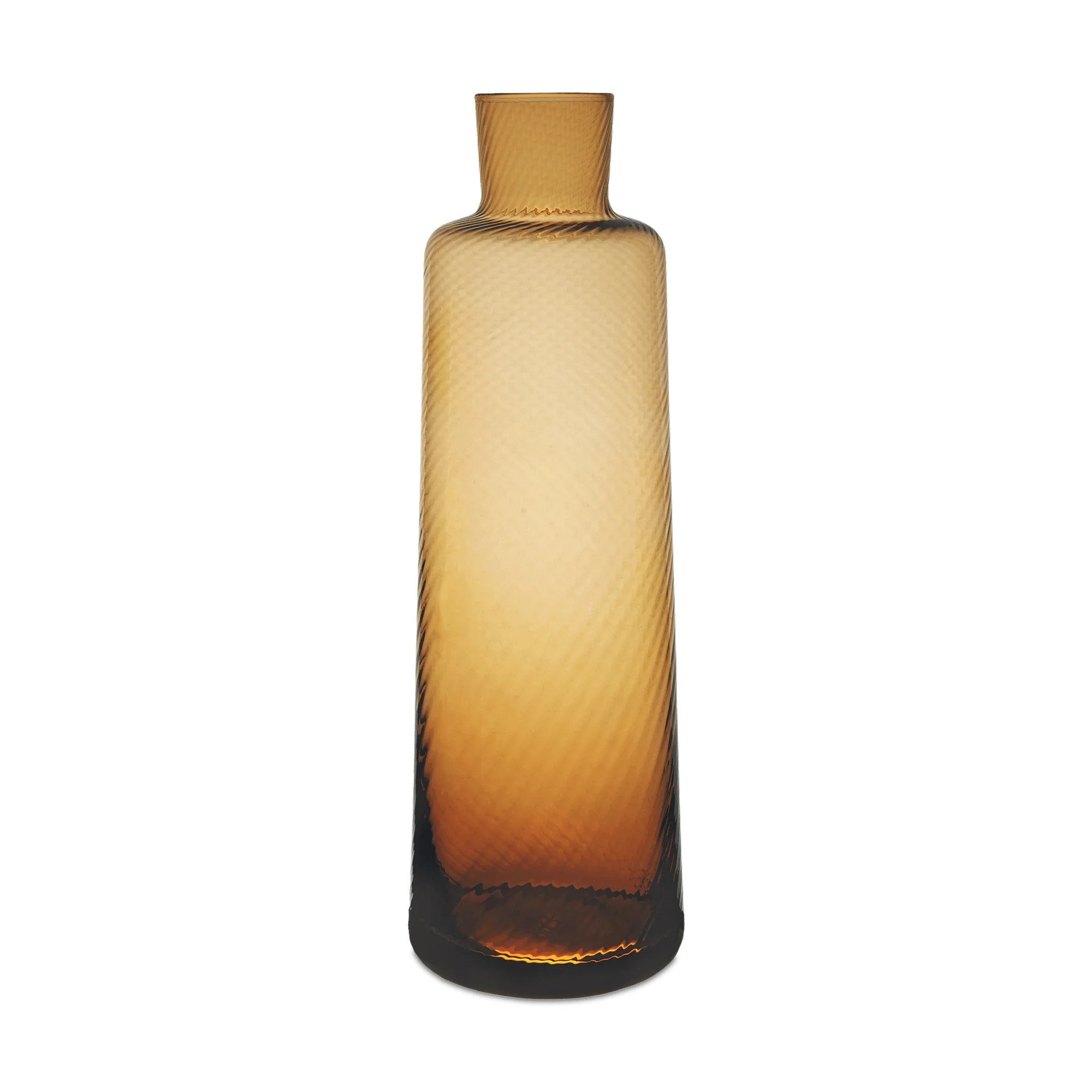 Tall Carafe - Amber Twist