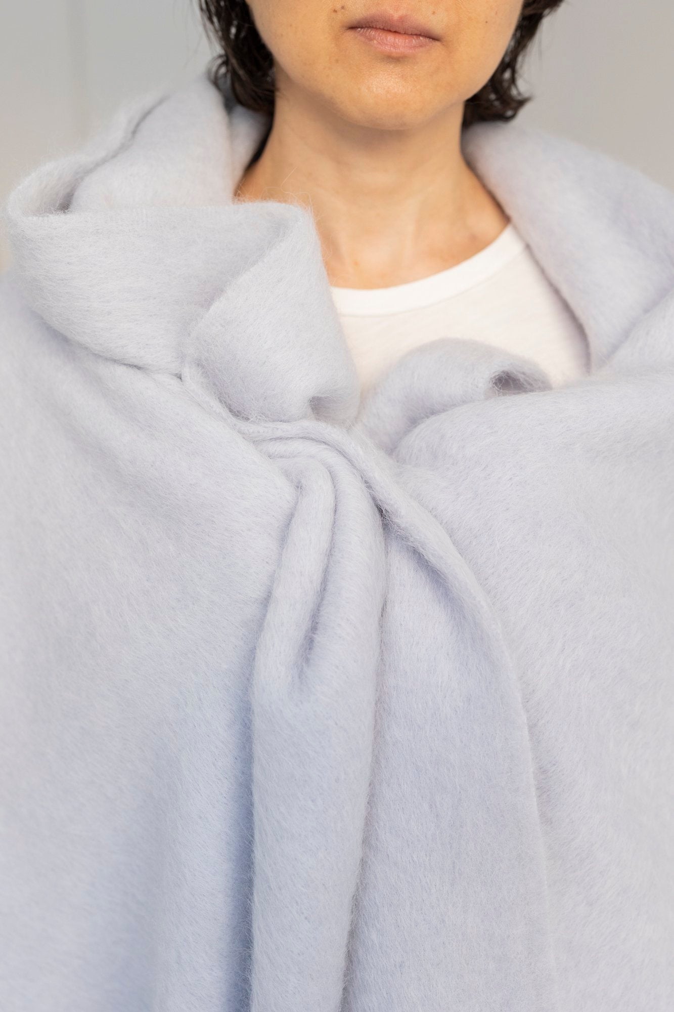 Wooly Mammoth Throw - Haze