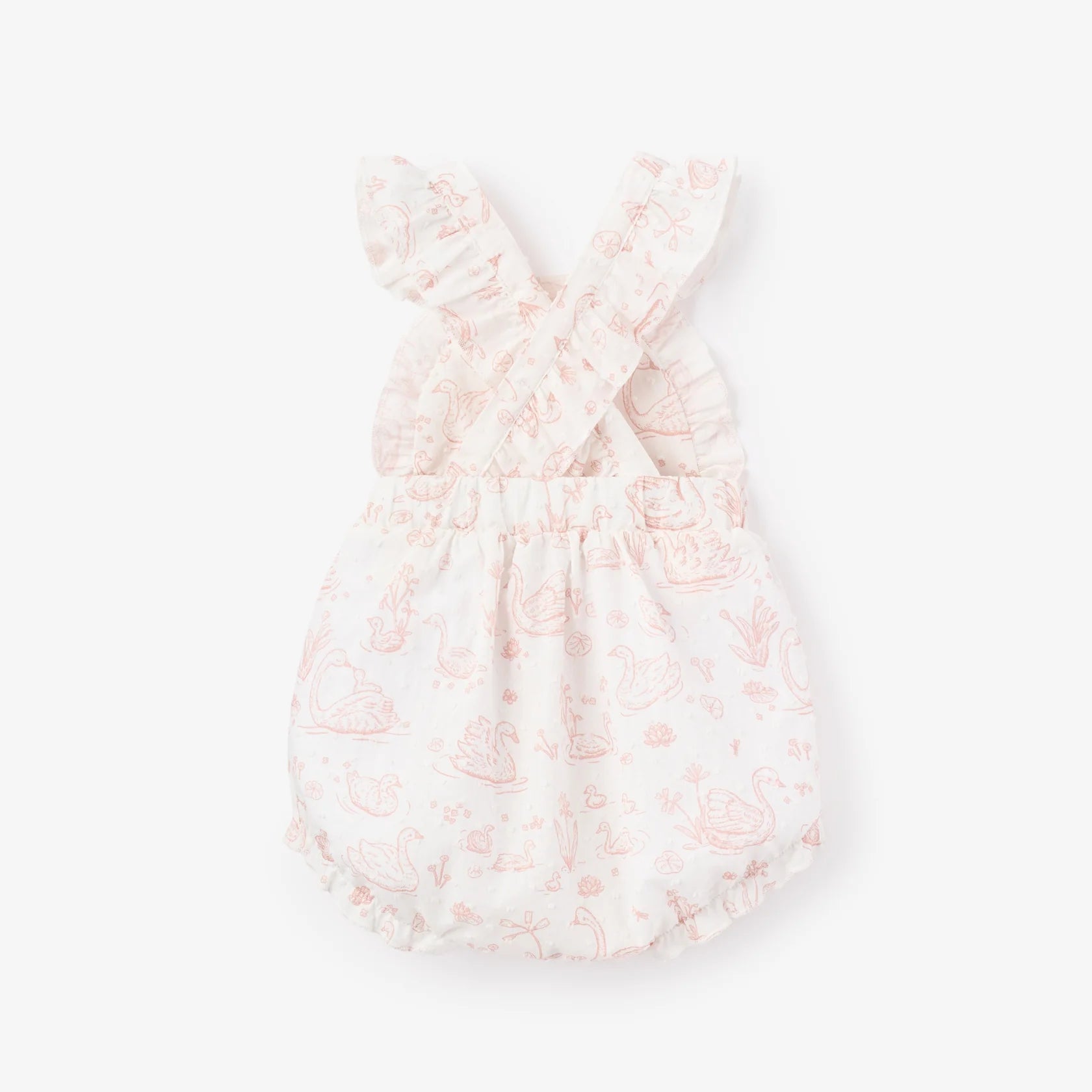 Swan Toile Swiss Dot Sunsuit