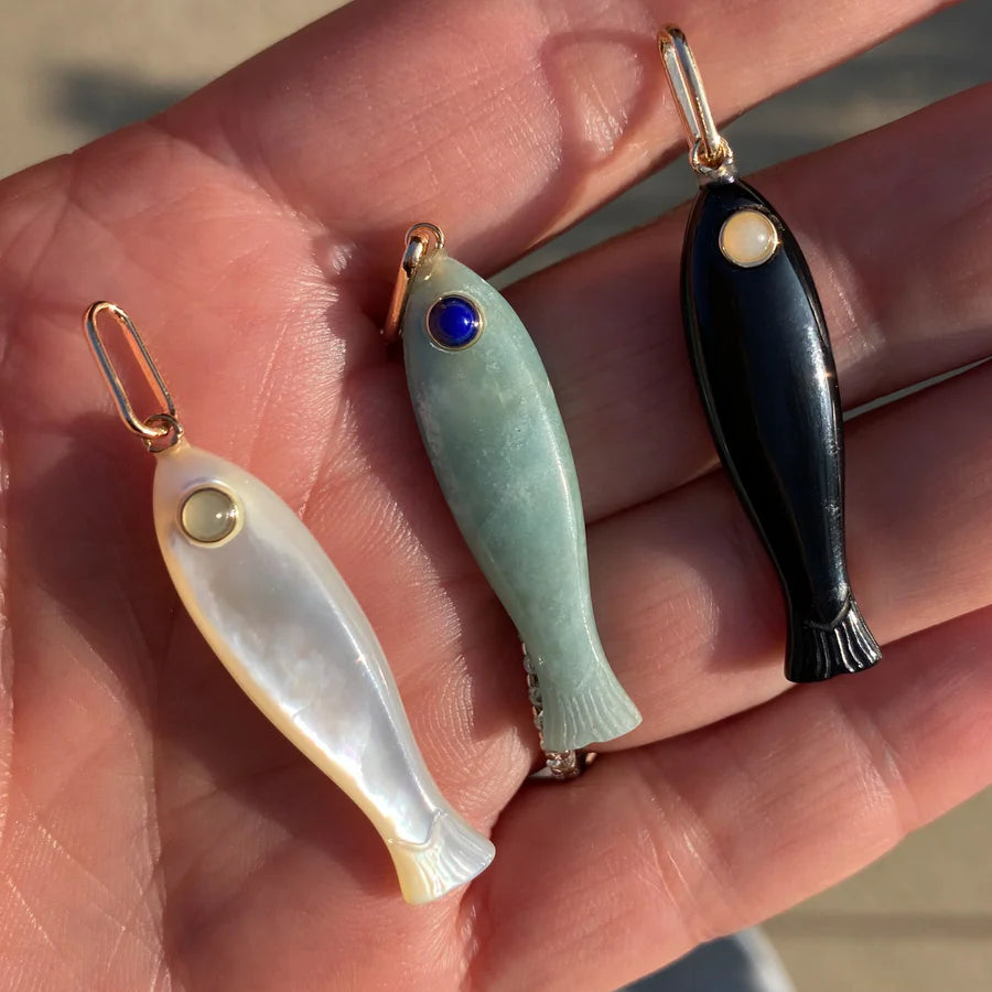 Fortuna Mother of Pearl Charm