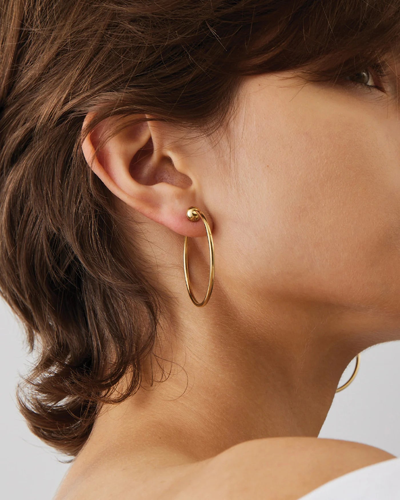 Icon Hoops Small - Gold