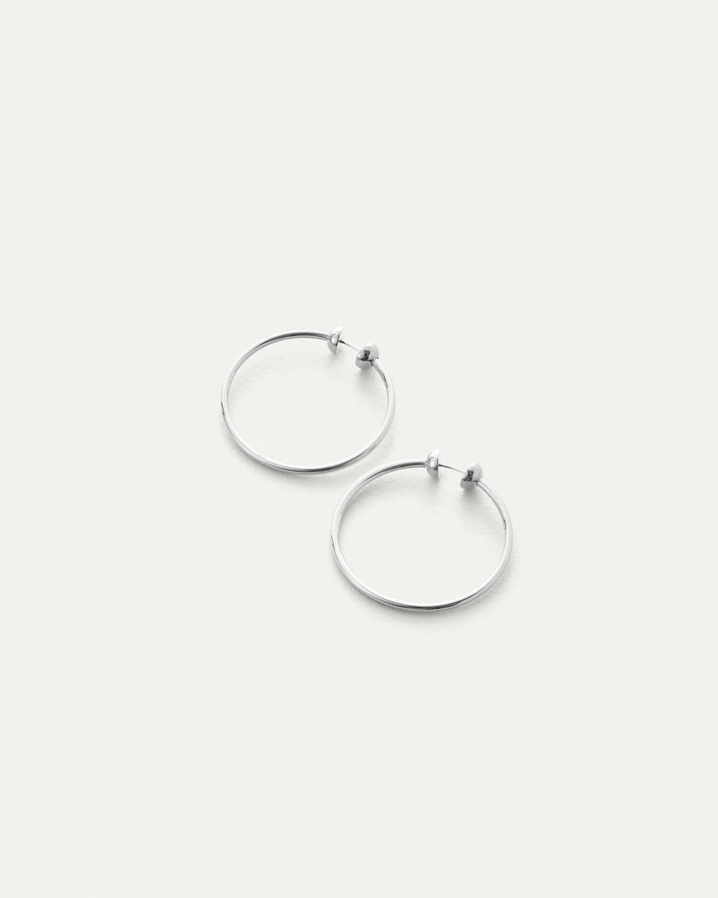 Icon Hoops Small - Platinum