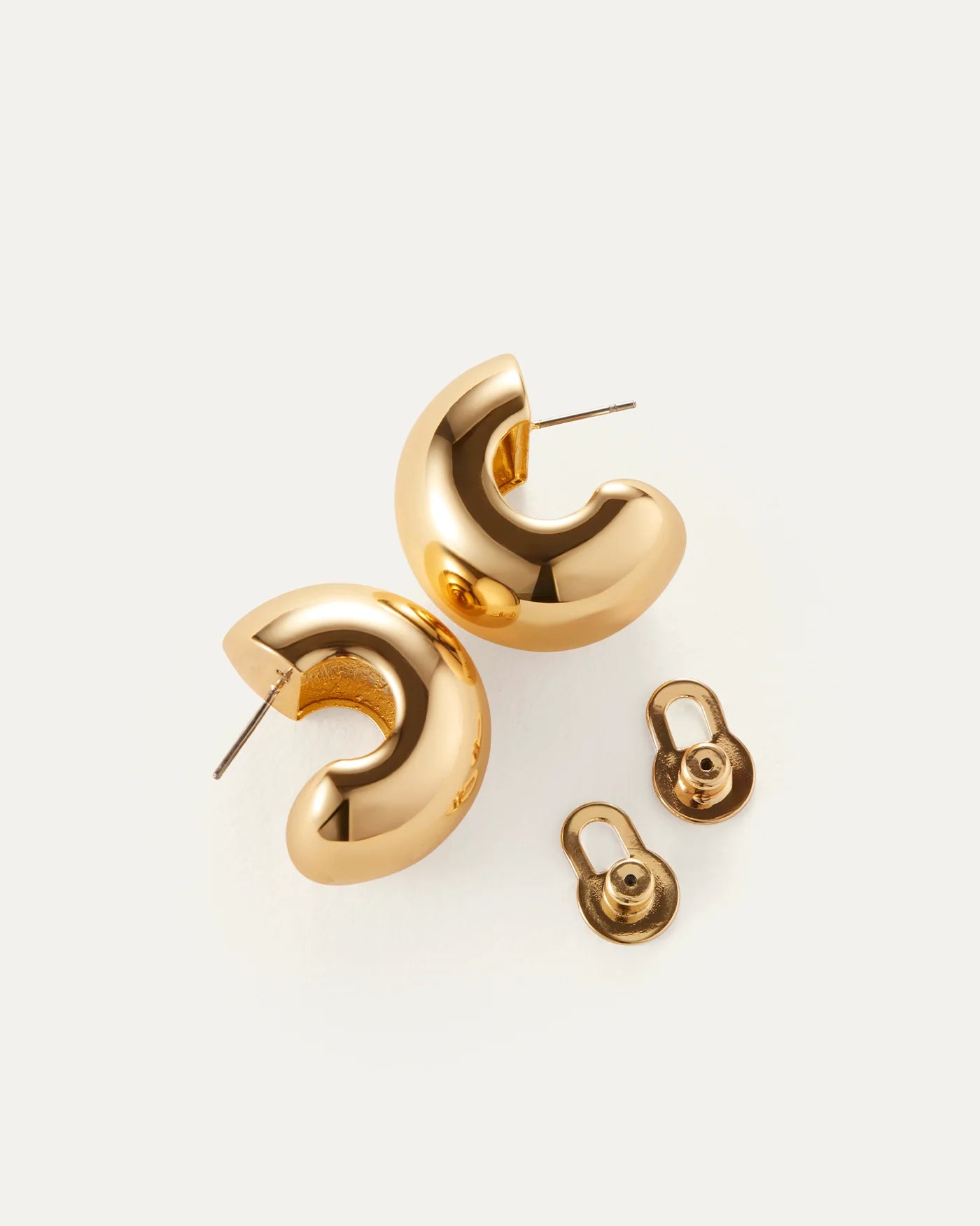 Gemma Hoops - Gold