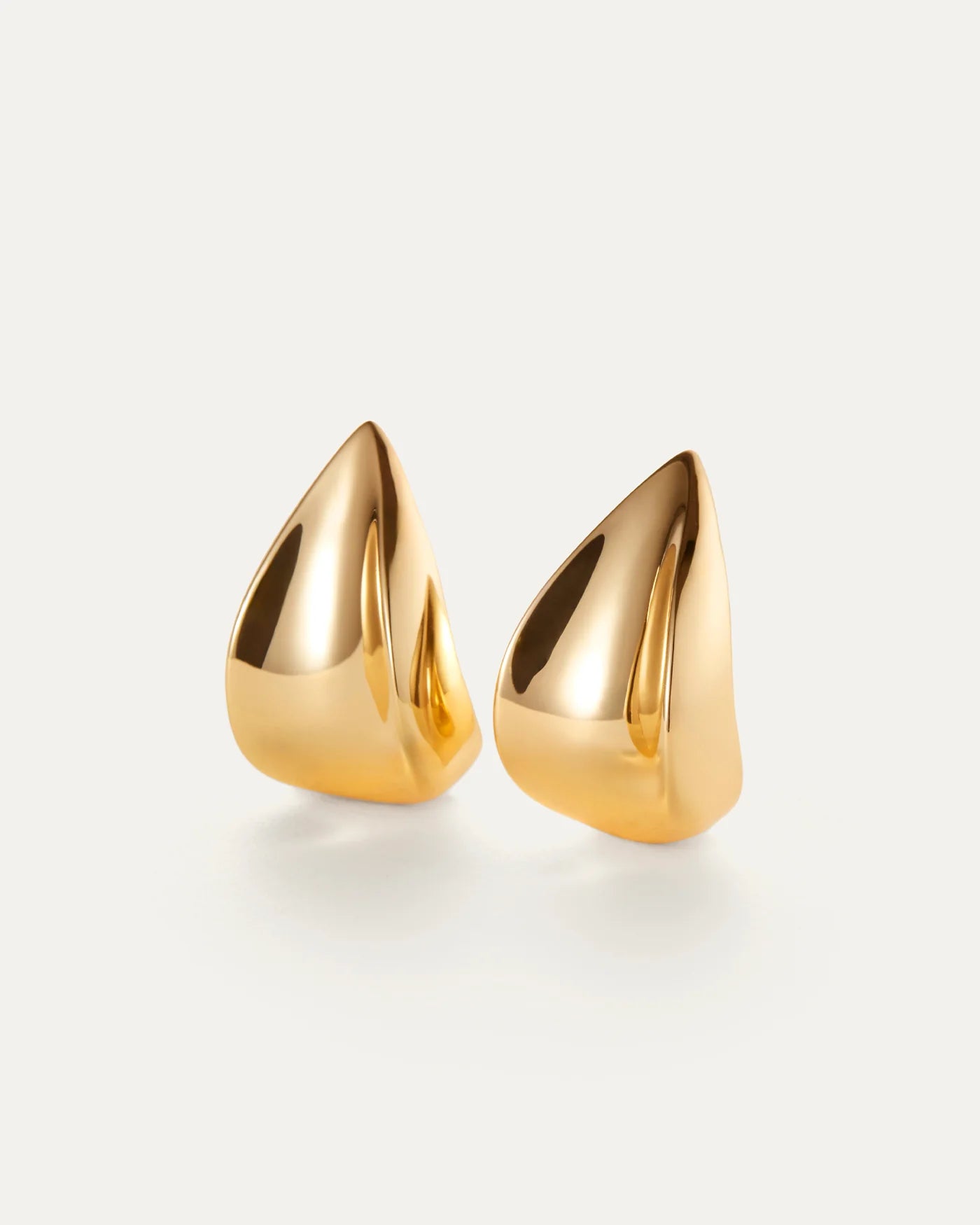 Margaux Puff Earrings - Gold