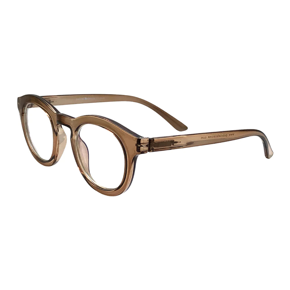 Jules Blue Light Reader - Brown