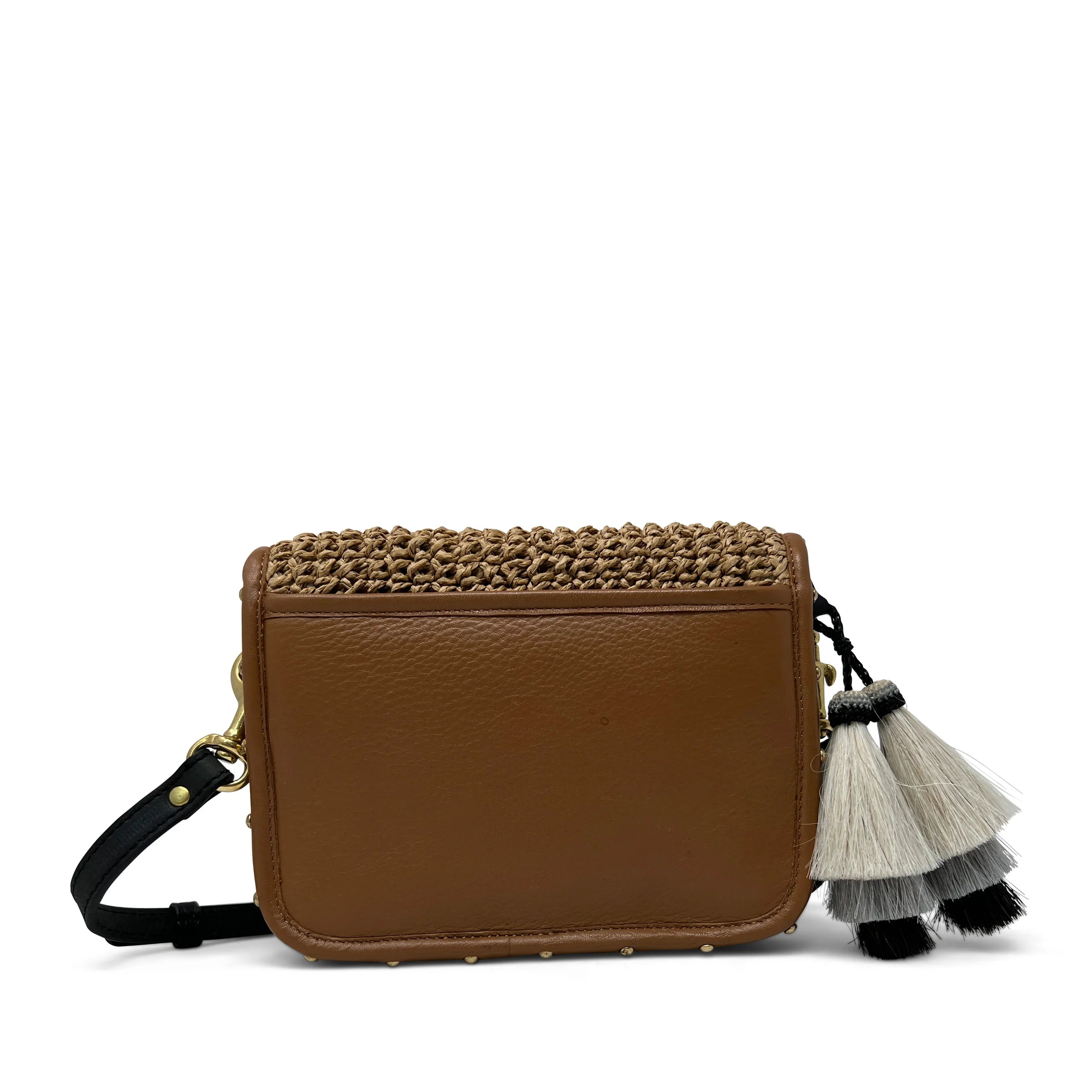 Raffia Mini Mia Bag - Natural