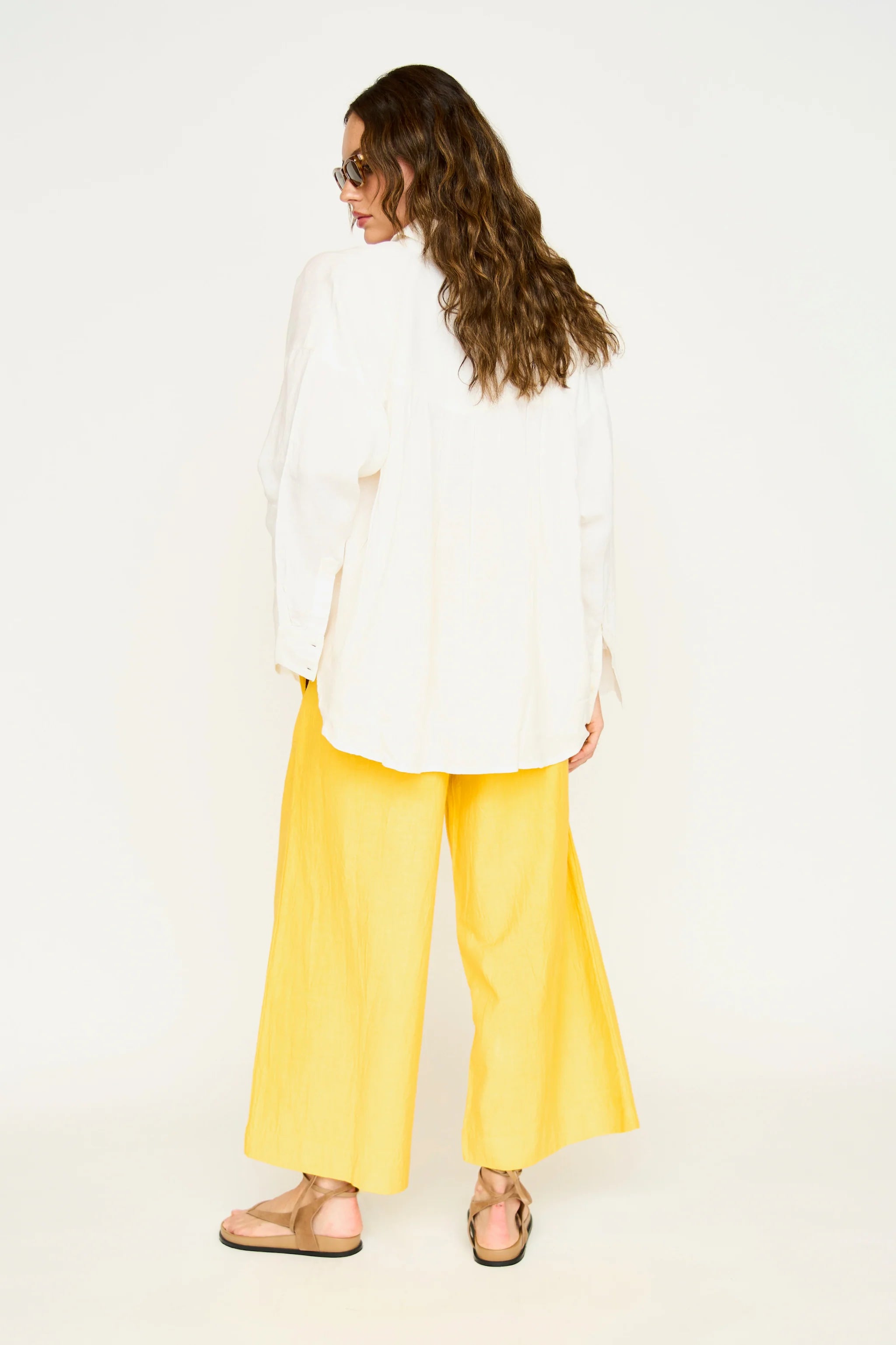 Kyoto Shirt - White Linen
