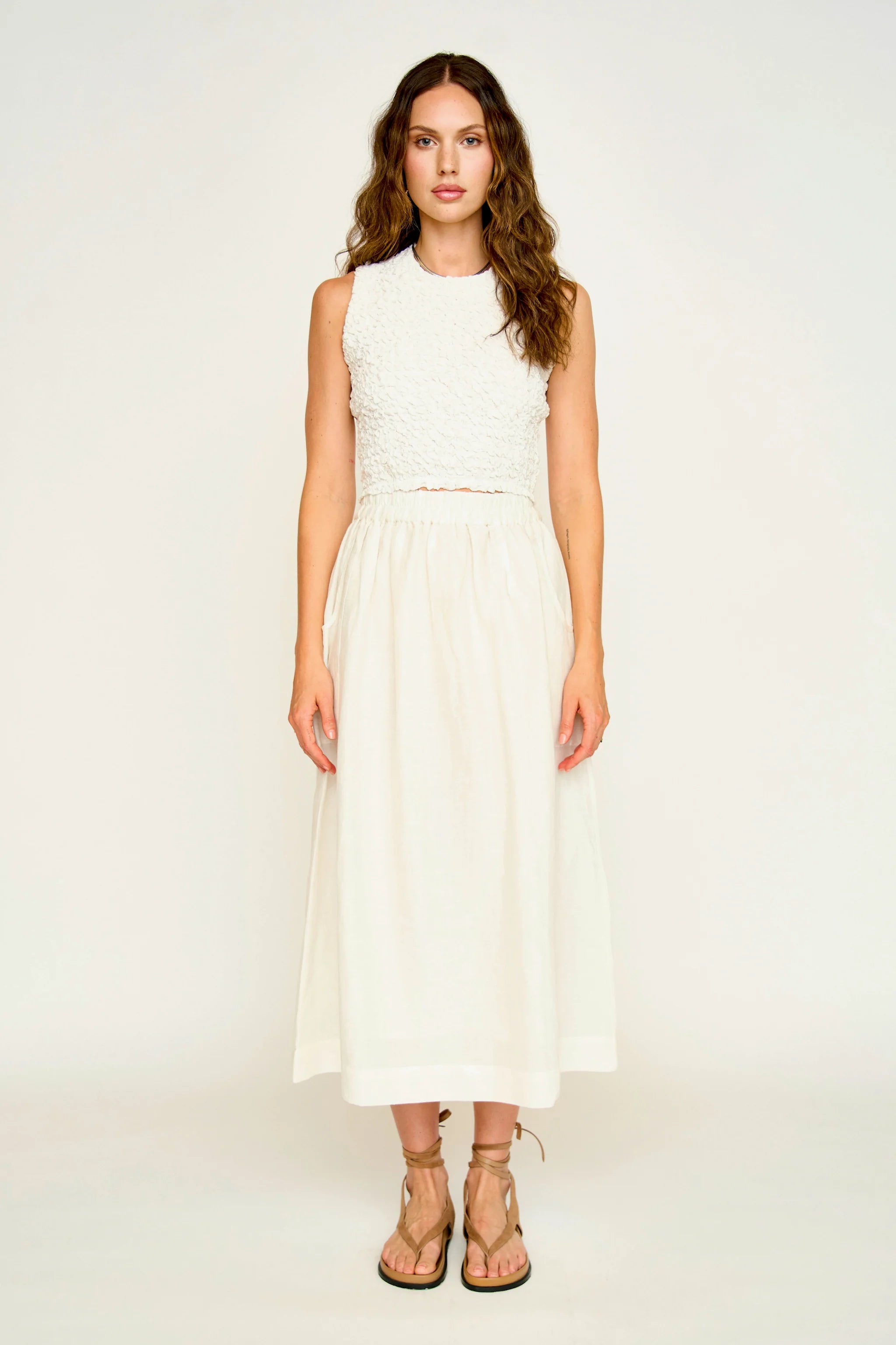 Verona Skirt - White