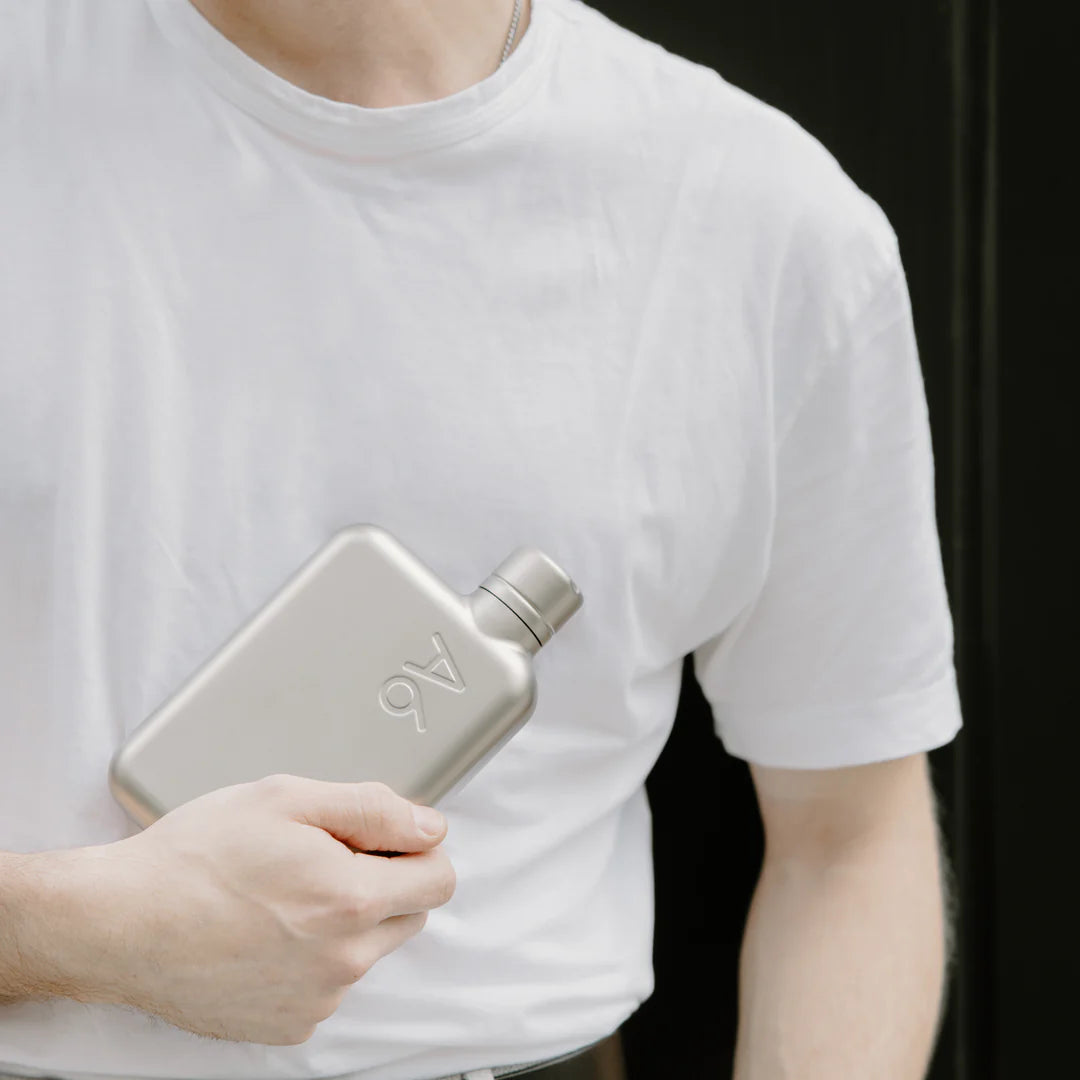 A6 Memobottle - Satin Stainless Steel