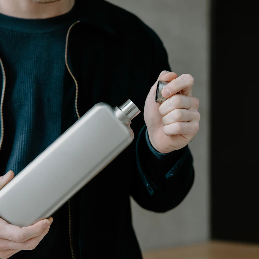 Slim Membottle - Satin Stainless Steel