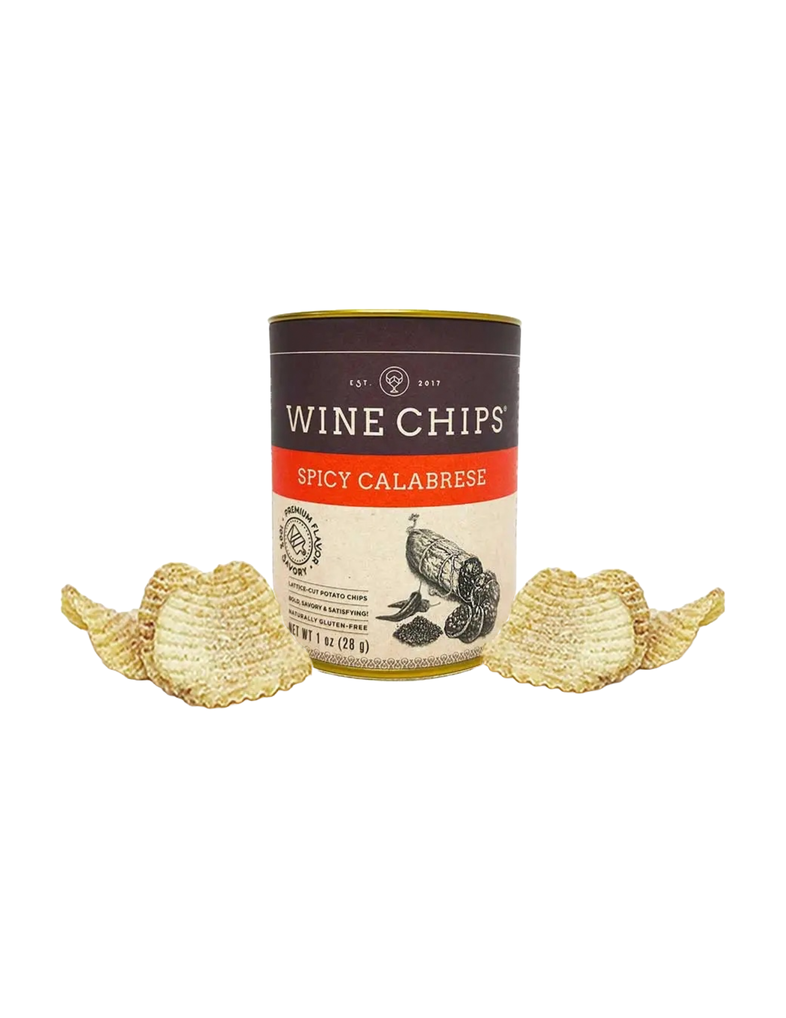 Wine Chips 1oz - Spicy Calabrese