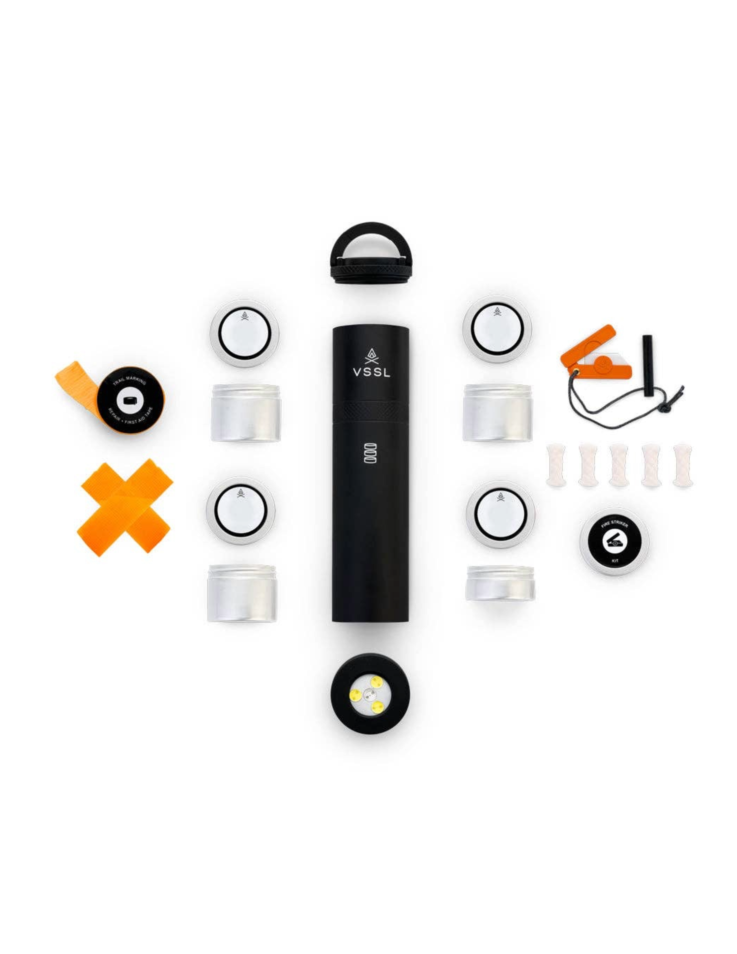Camp Supplies Stash Light - Black