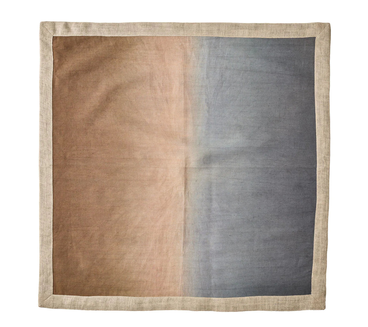 Dip Dye Napkin Set/4 - Beige, Taupe & Grey