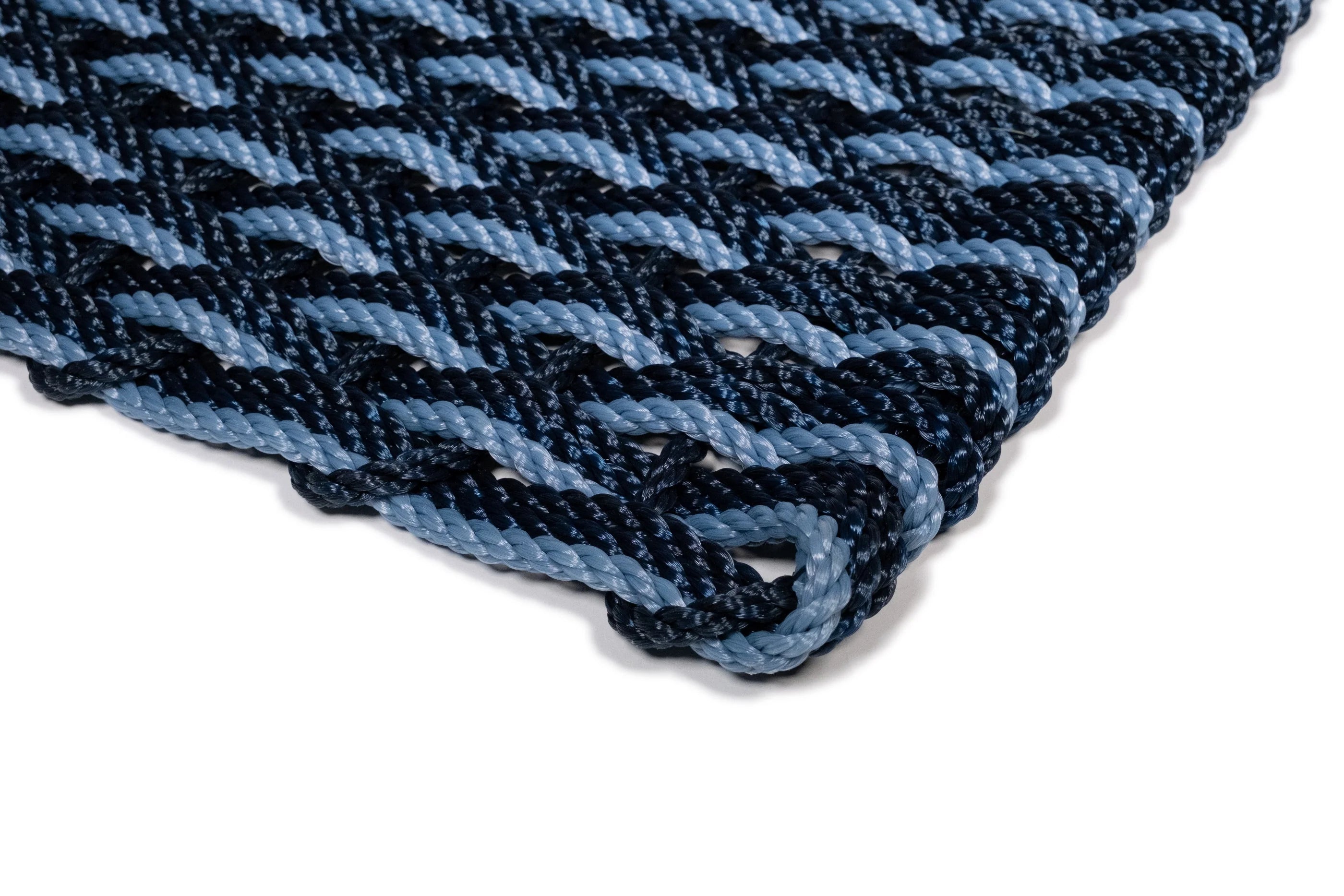 Doormat - Navy/Navy/Glacier Bay Triple Weave