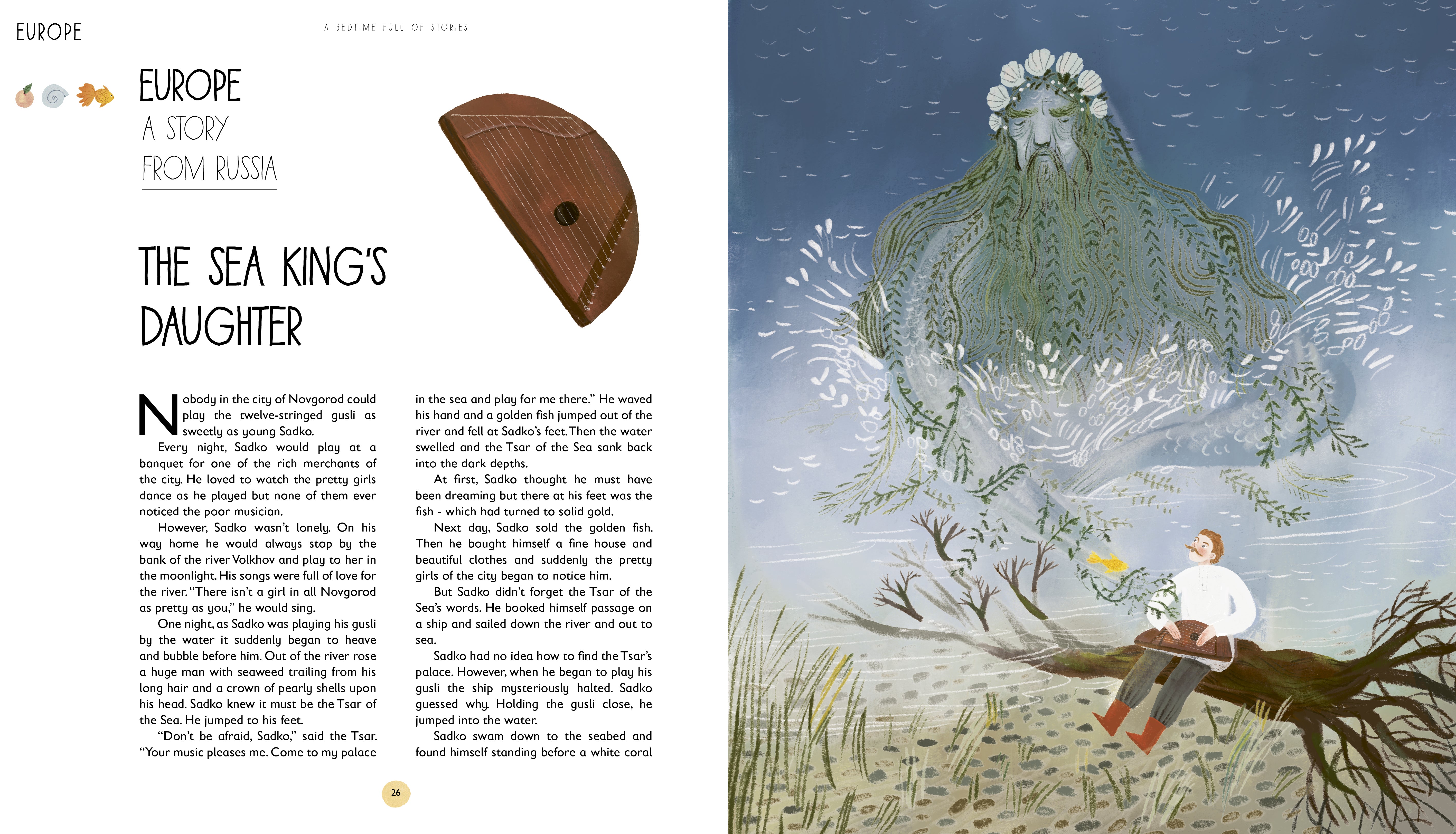 Bedtime Full of Stories: 50 Folktales and Legends from Around the World